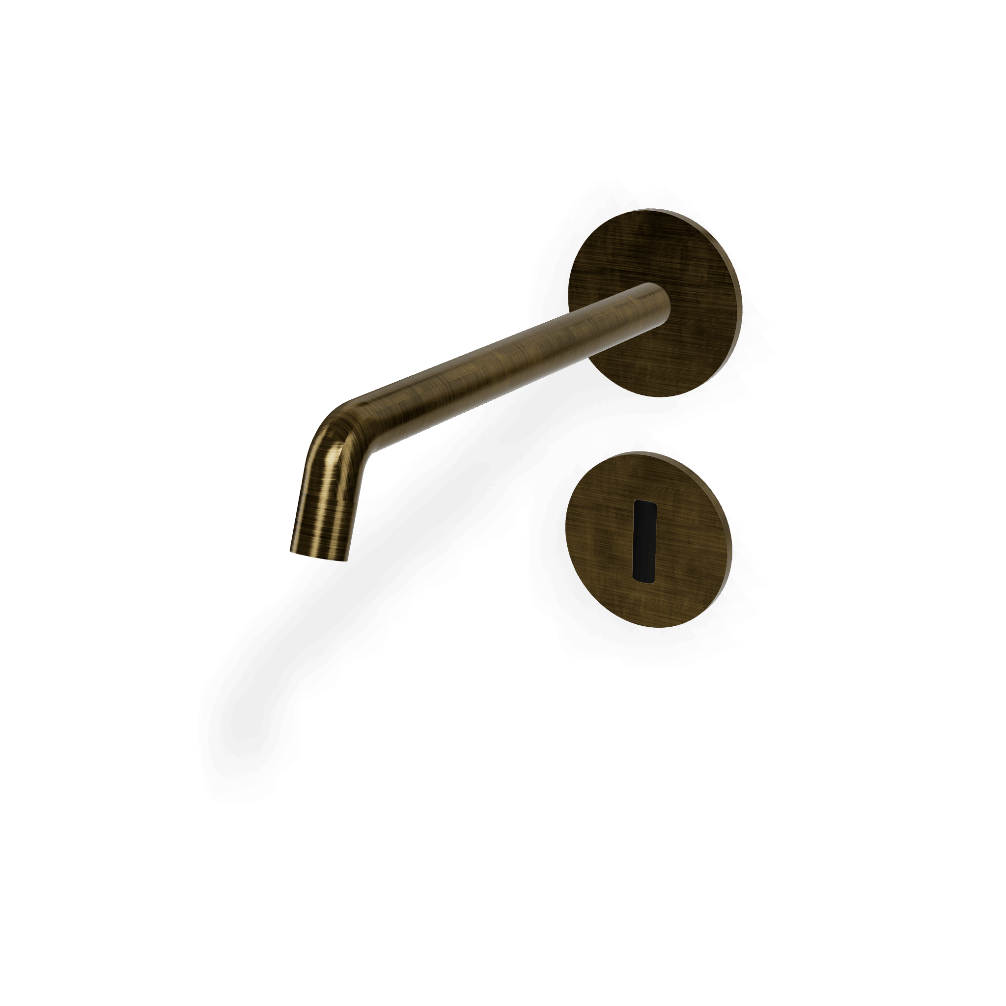 Внешняя часть электронного смесителя для раковины из стены с аккумулятором 226 мм Up+