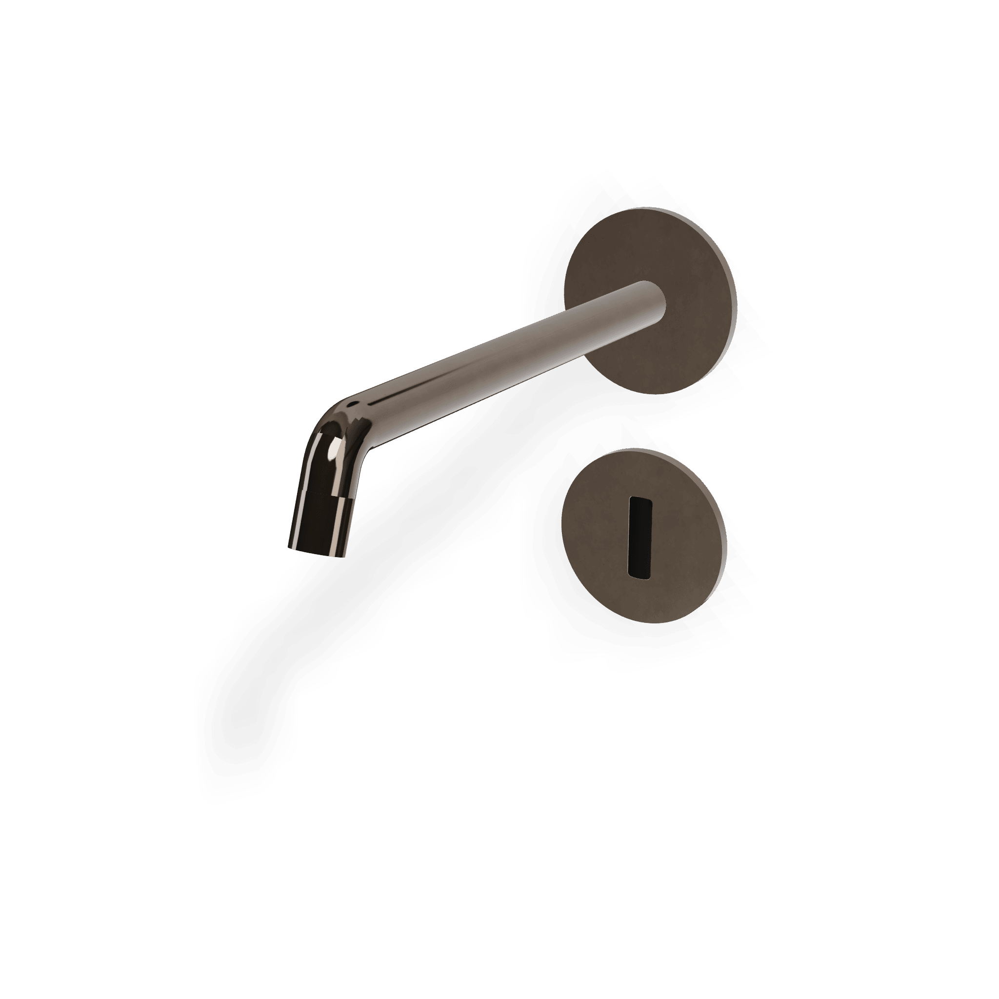 Внешняя часть электронного смесителя для раковины из стены с аккумулятором 226 мм Up+