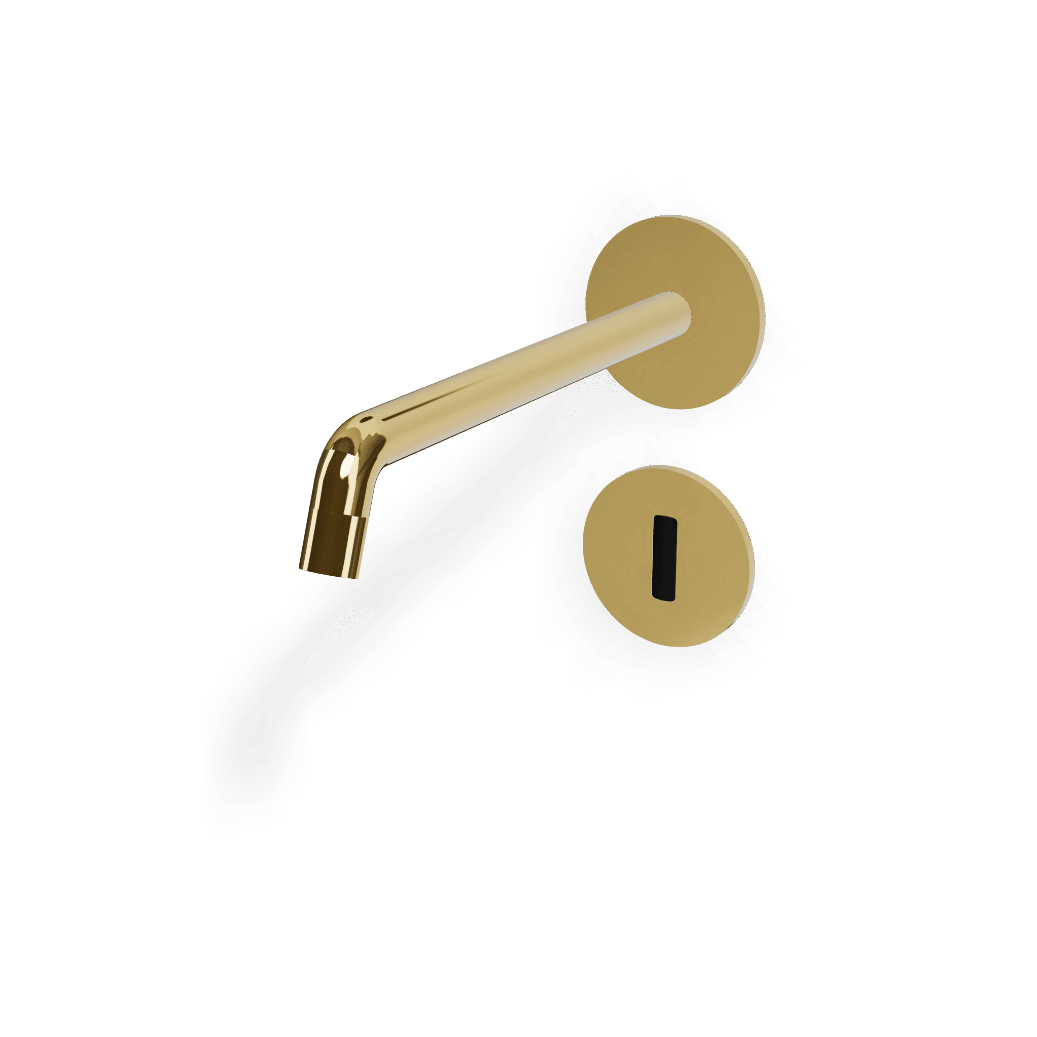 Внешняя часть электронного смесителя для раковины из стены с аккумулятором 226 мм Up+