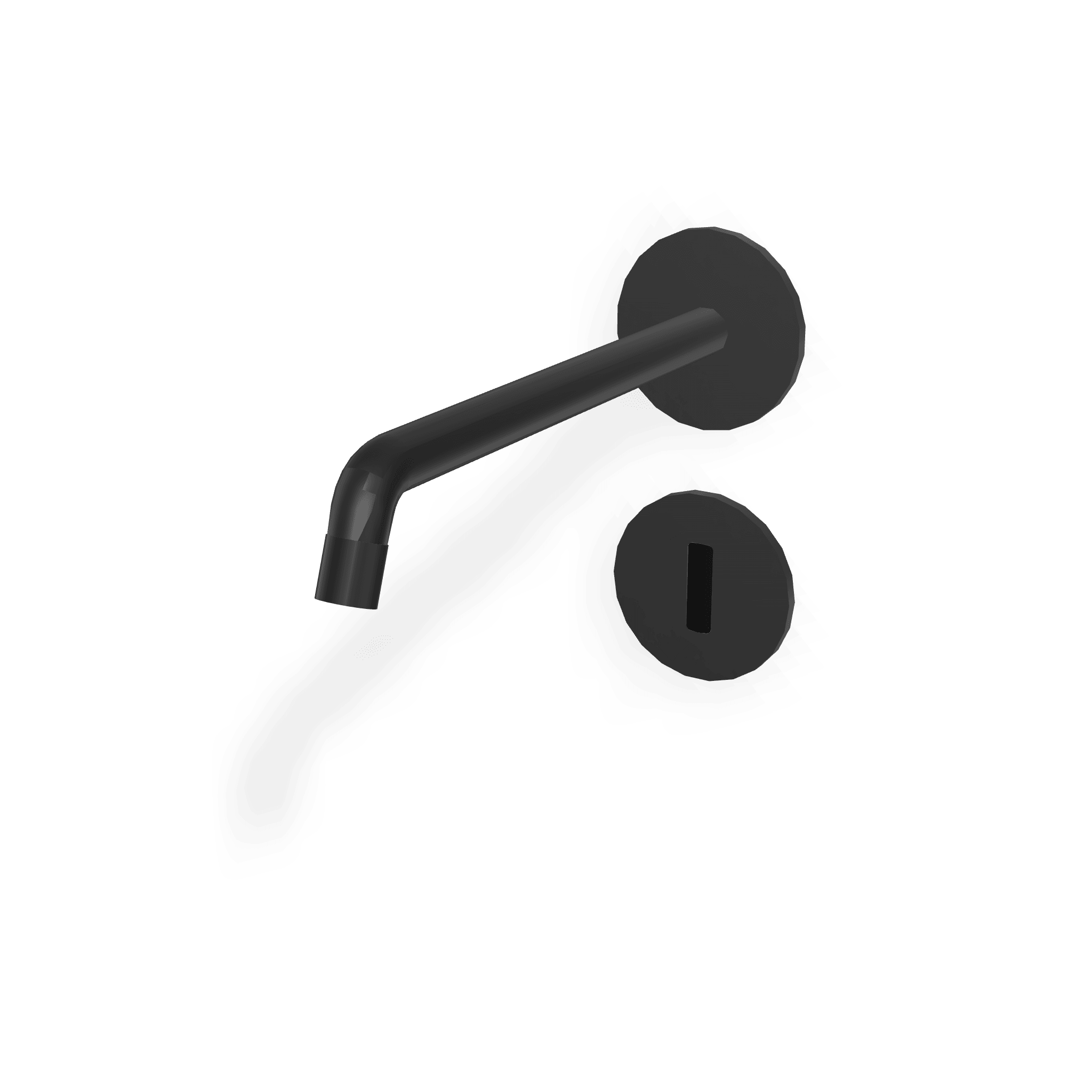 Внешняя часть электронного смесителя для раковины из стены с блоком питания 220В 226 мм Up+