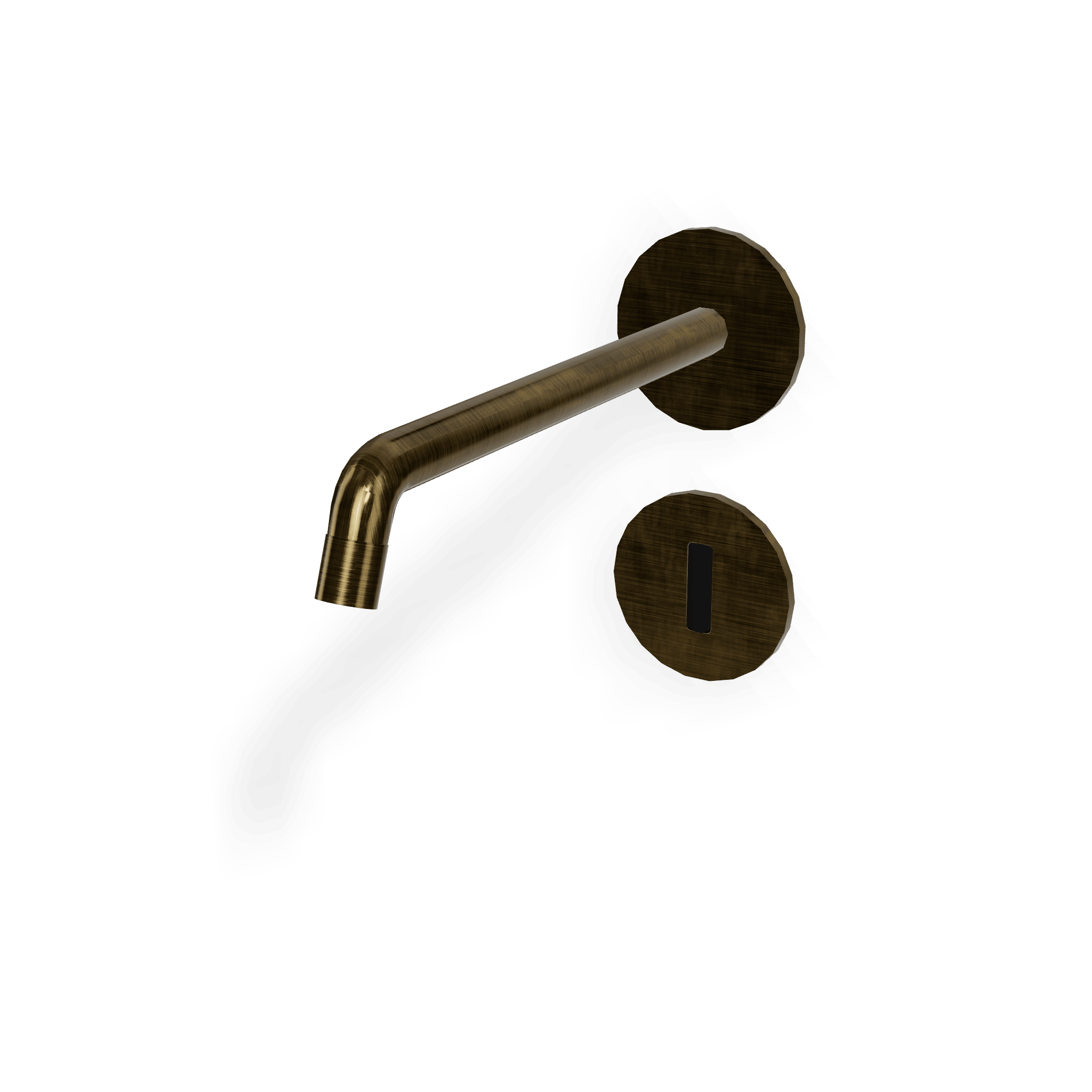 Внешняя часть электронного смесителя для раковины из стены с блоком питания 220В 226 мм Up+