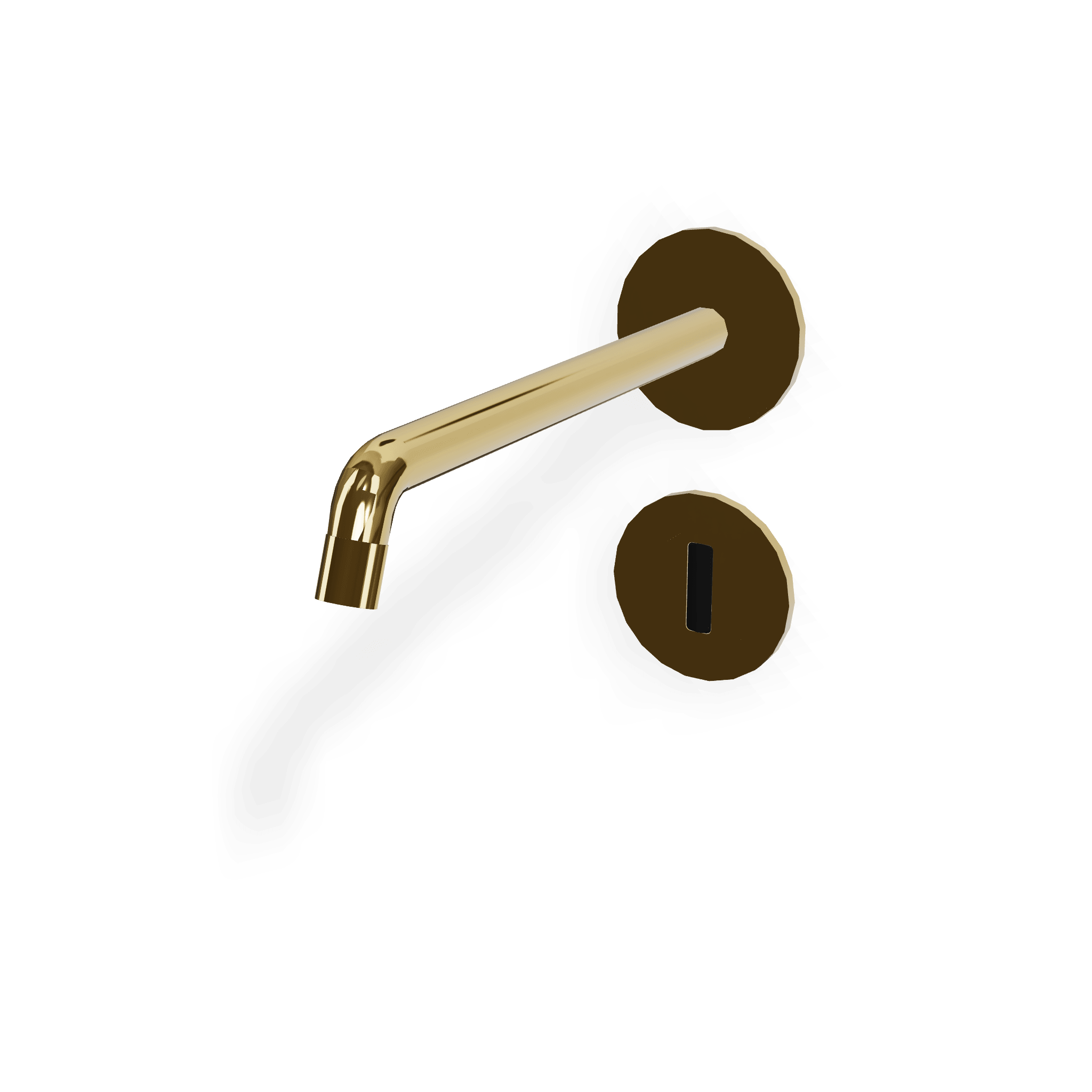 Внешняя часть электронного смесителя для раковины из стены с блоком питания 220В 226 мм Up+