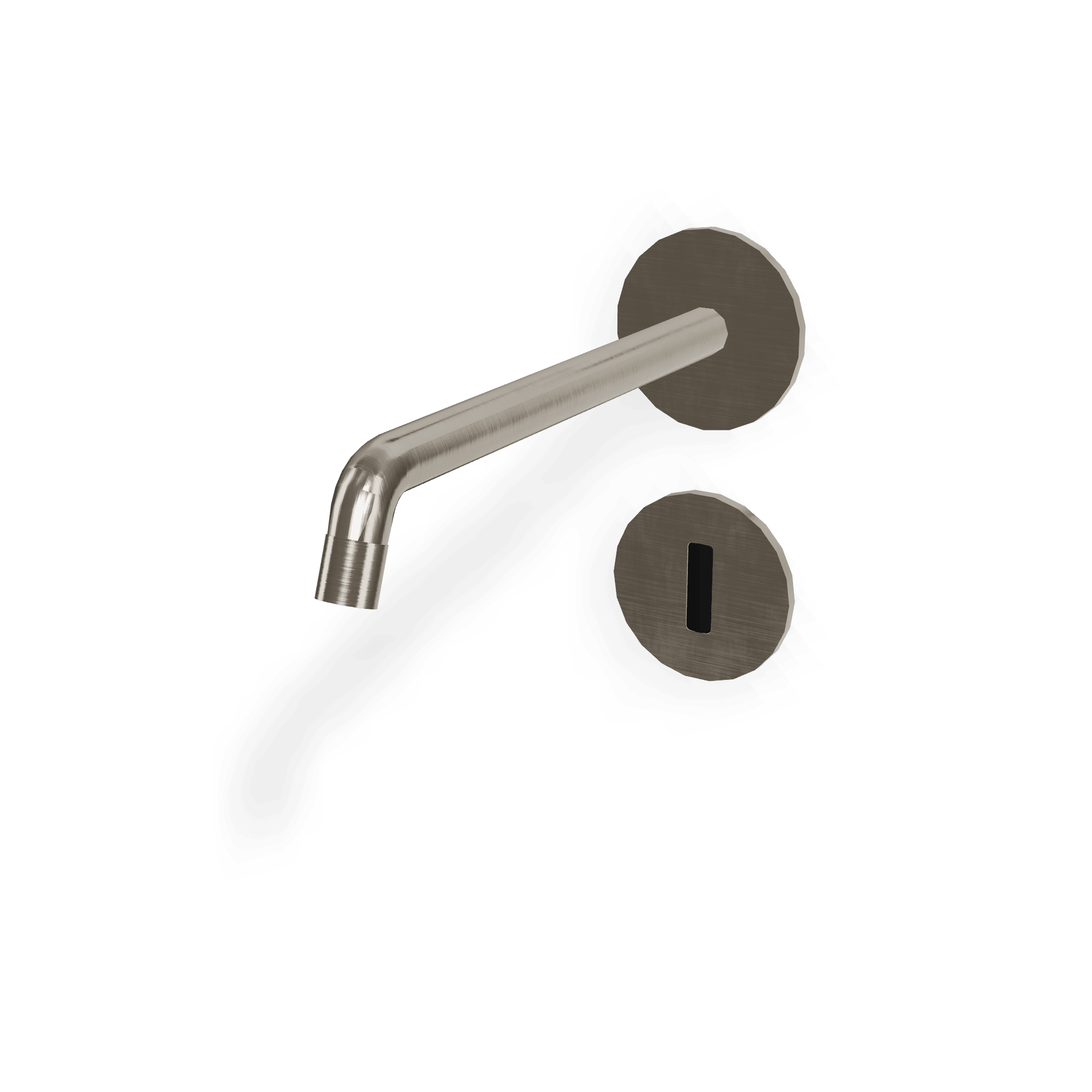 Внешняя часть электронного смесителя для раковины из стены с блоком питания 220В 226 мм Up+