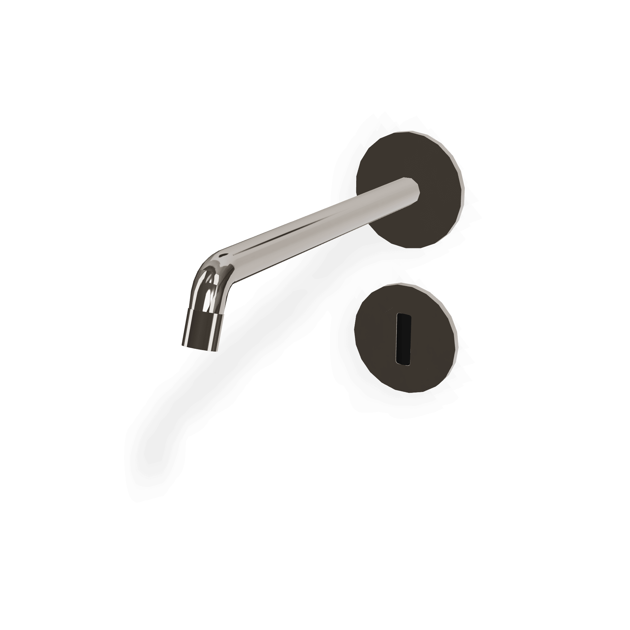 Внешняя часть электронного смесителя для раковины из стены с блоком питания 220В 226 мм Up+