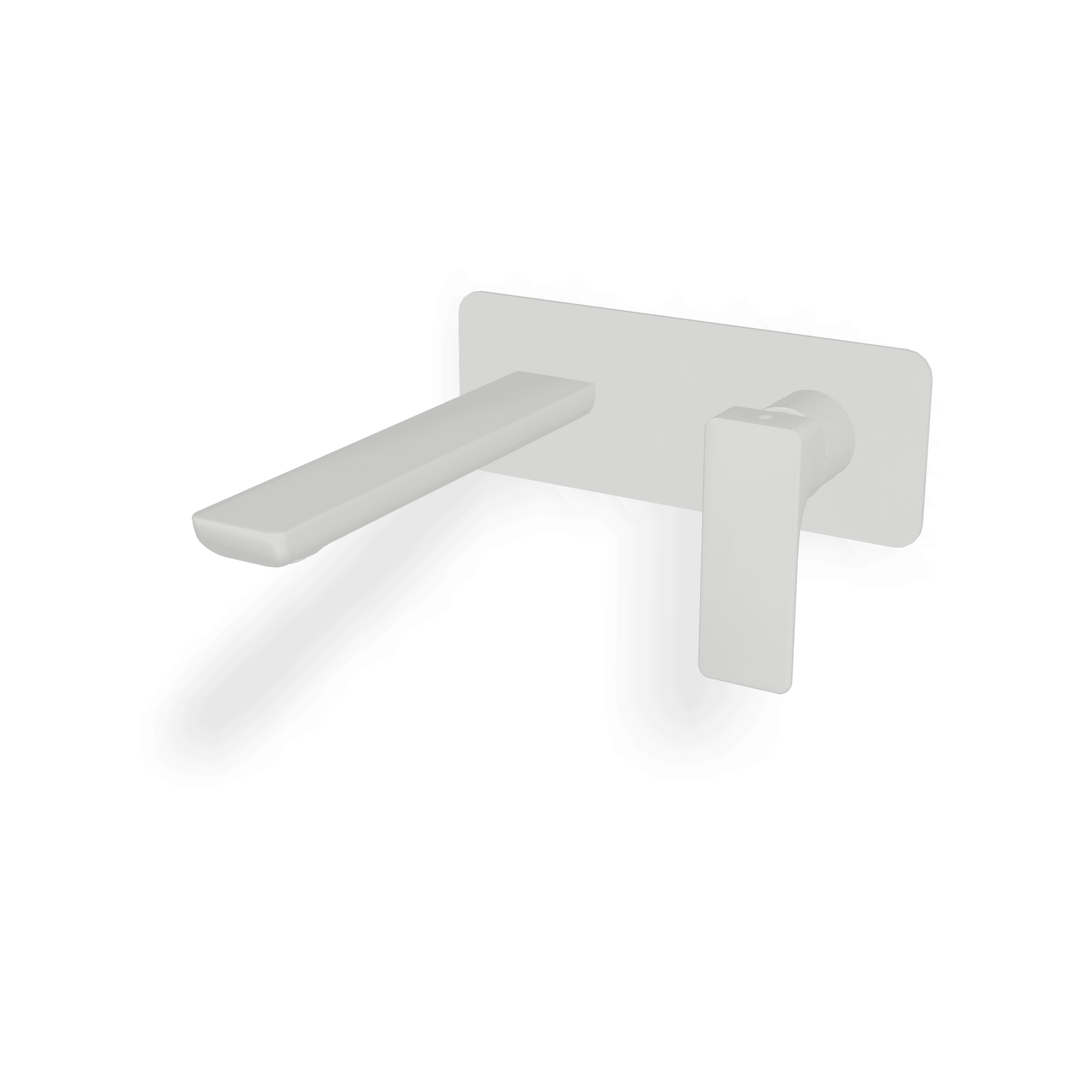 Внешняя часть смесителя для раковины из стены 180 мм Hask