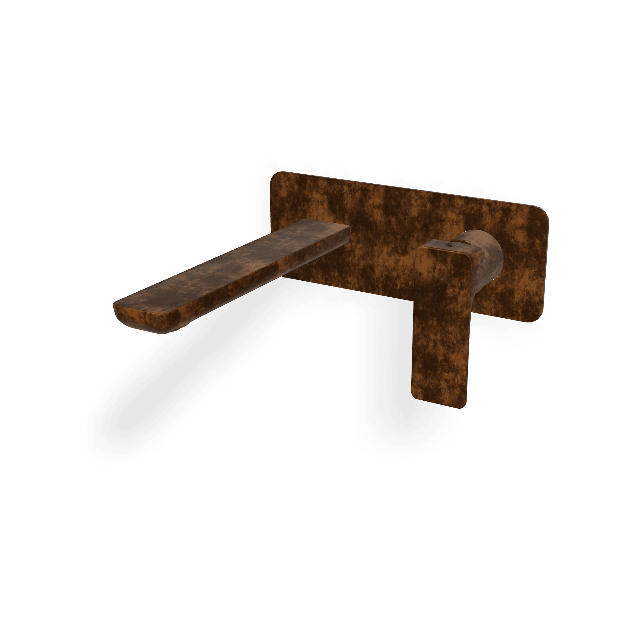 Внешняя часть смесителя для раковины из стены 180 мм Hask