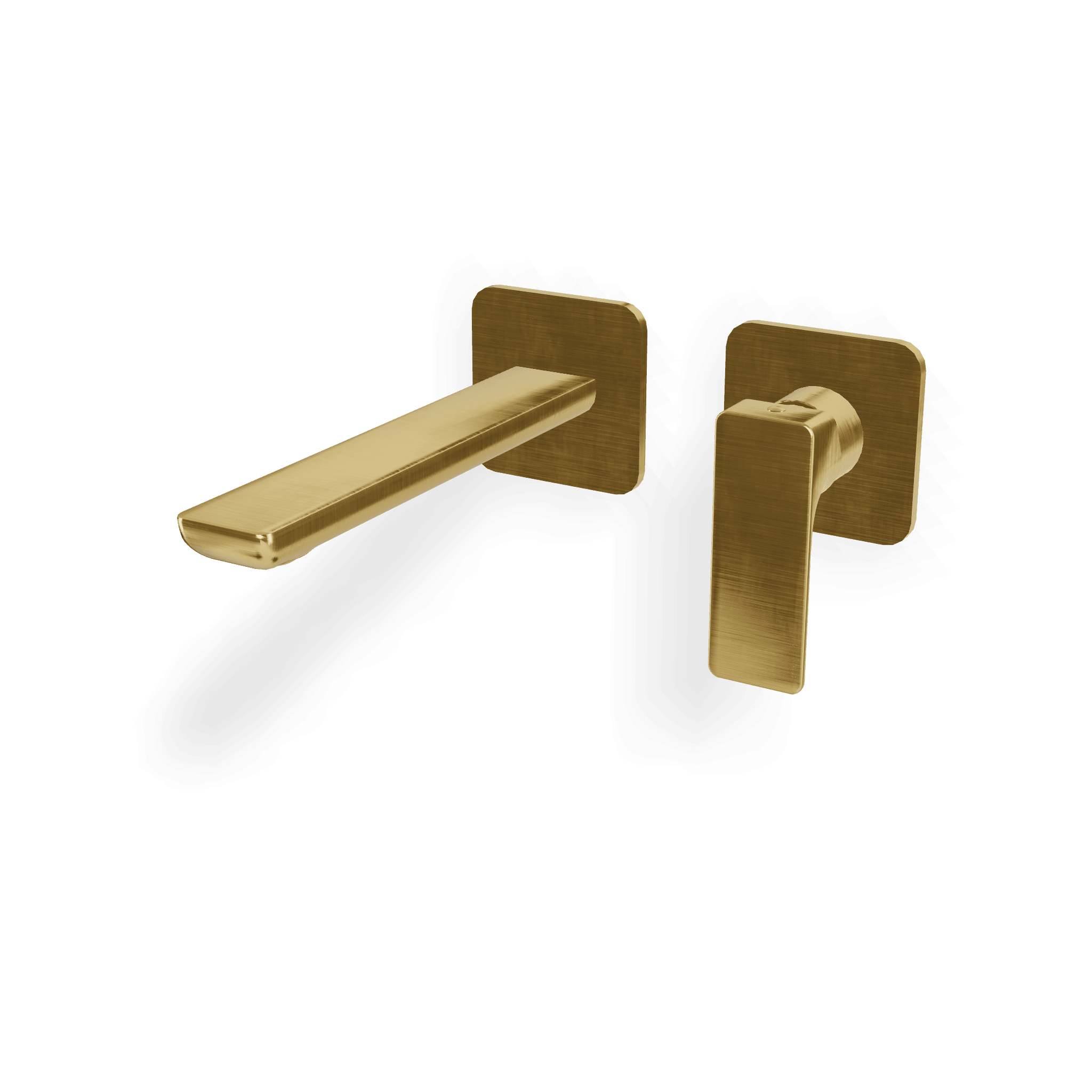 Внешняя часть смесителя для раковины из стены 183 мм Hask