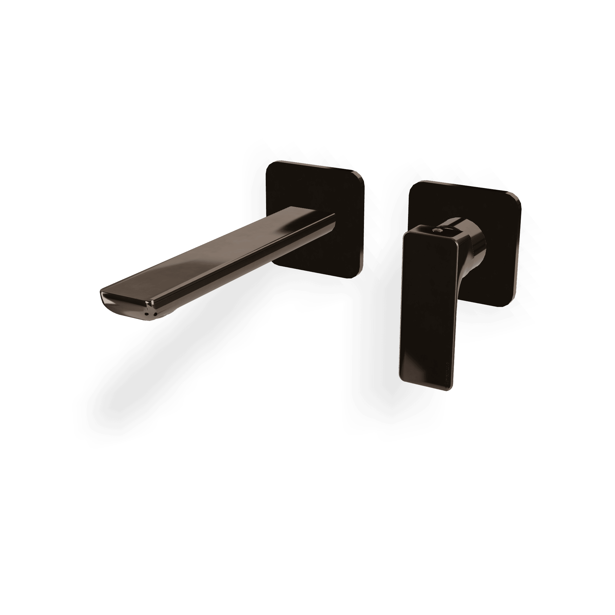 Внешняя часть смесителя для раковины из стены 183 мм Hask