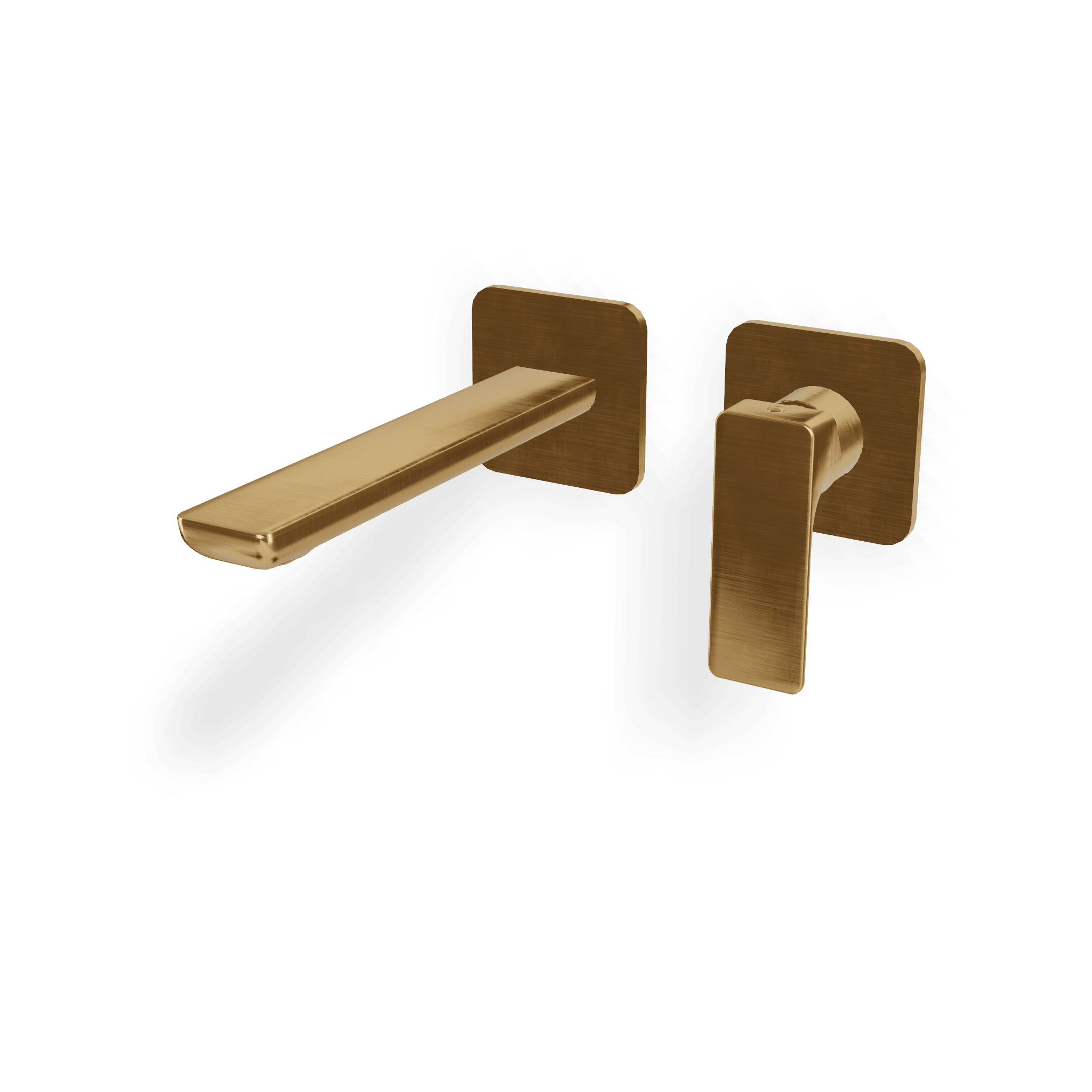 Внешняя часть смесителя для раковины из стены 183 мм Hask