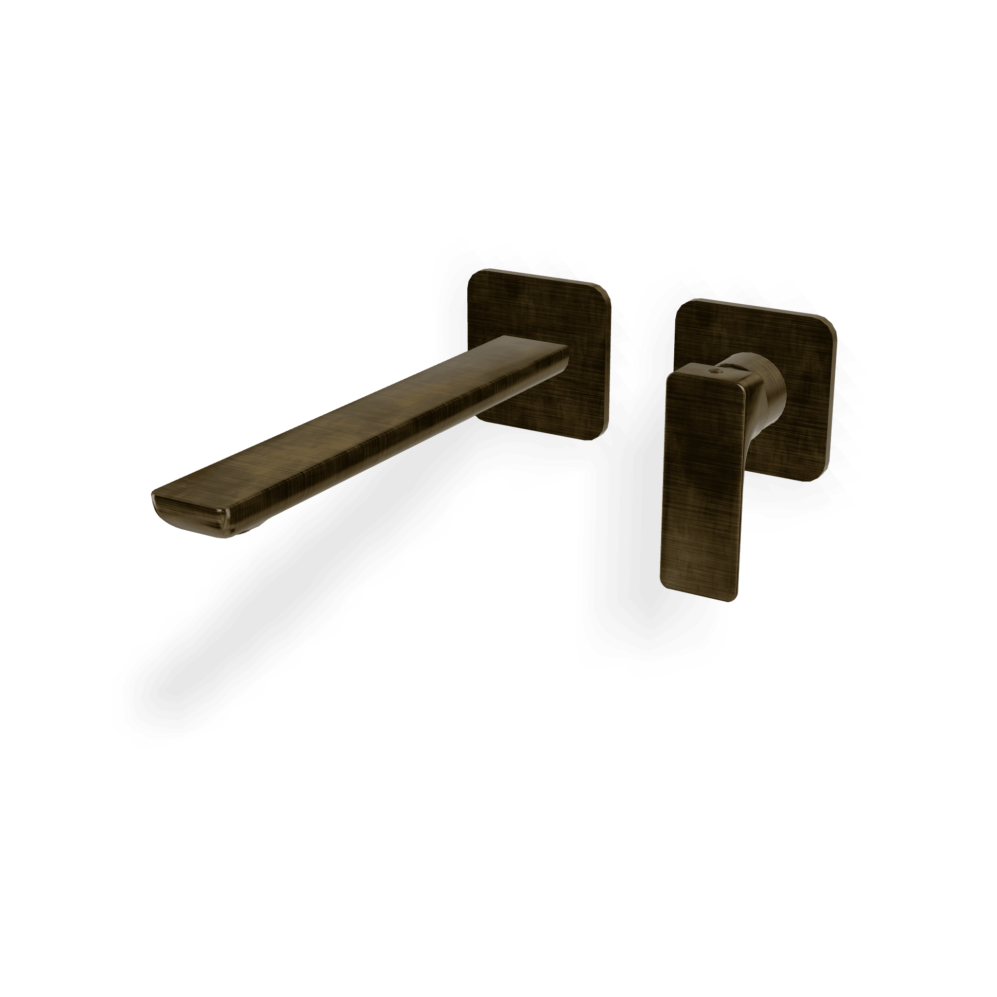 Внешняя часть смесителя для раковины из стены 233 мм Hask