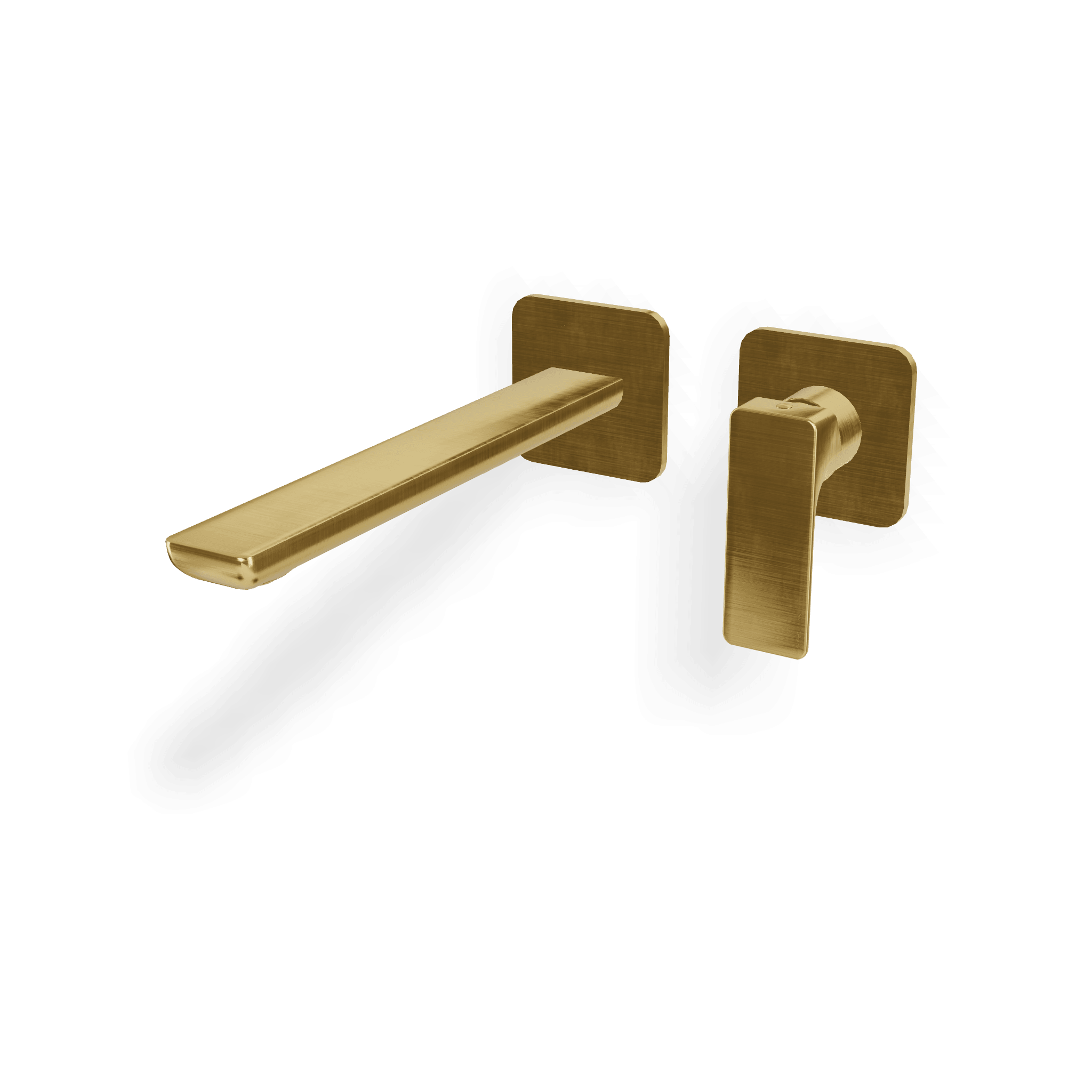 Внешняя часть смесителя для раковины из стены 233 мм Hask