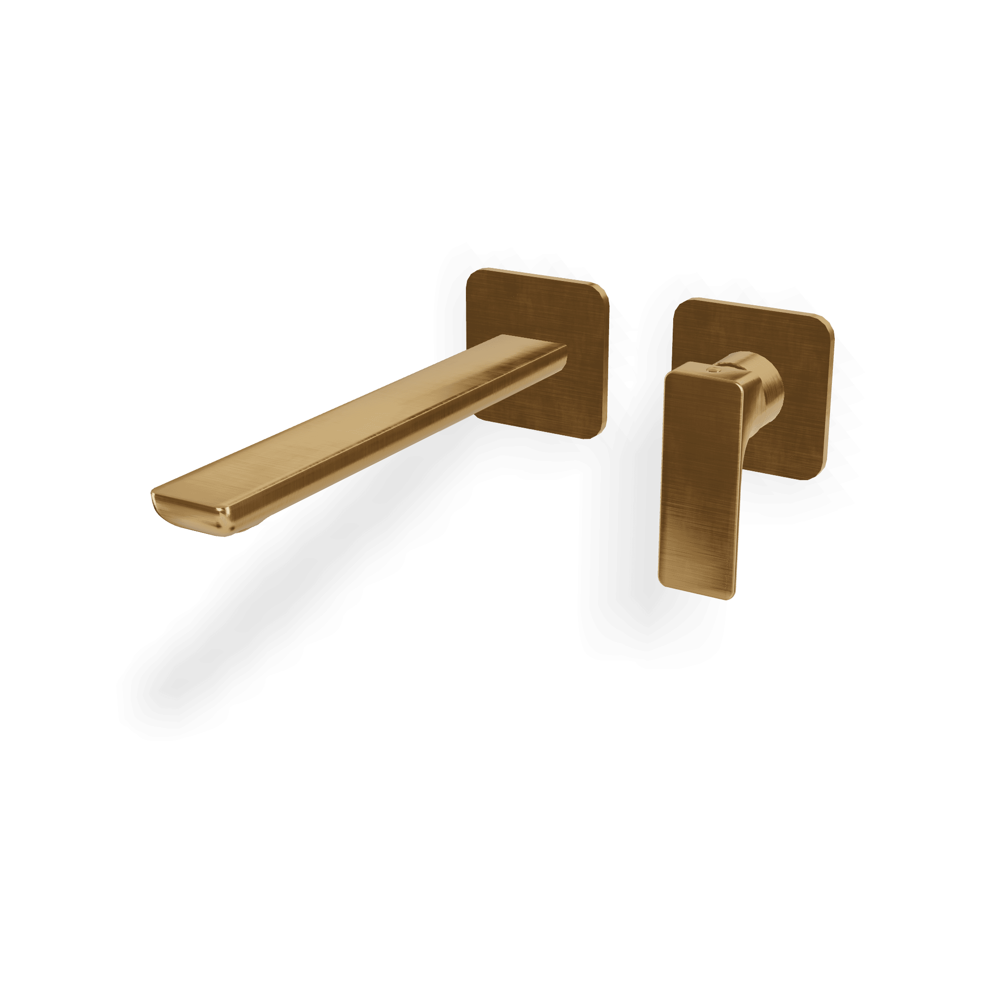 Внешняя часть смесителя для раковины из стены 233 мм Hask