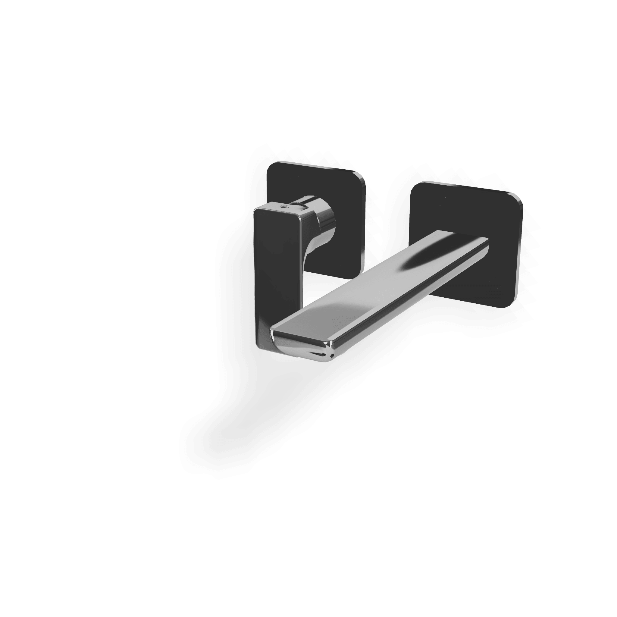 Внешняя часть смесителя для раковины из стены 183 мм Hask