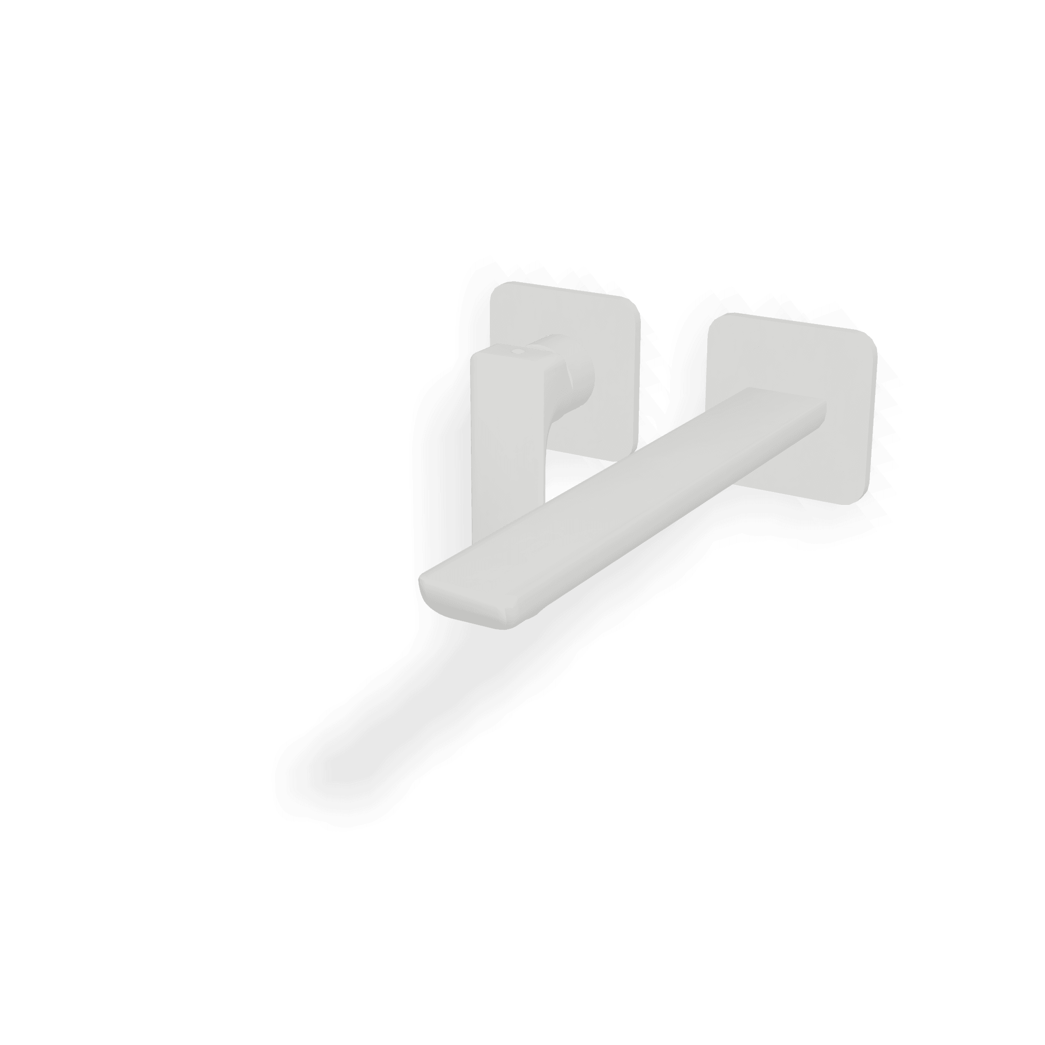 Внешняя часть смесителя для раковины из стены 233 мм Hask