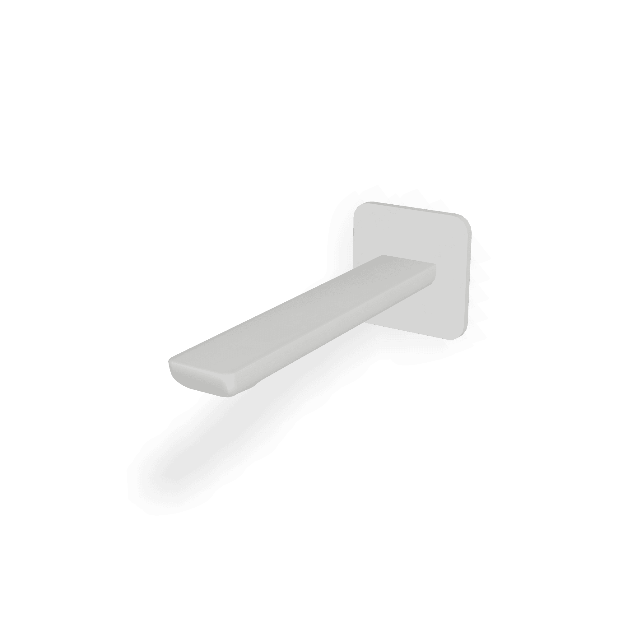 Излив для раковины настенный 183 мм Hask