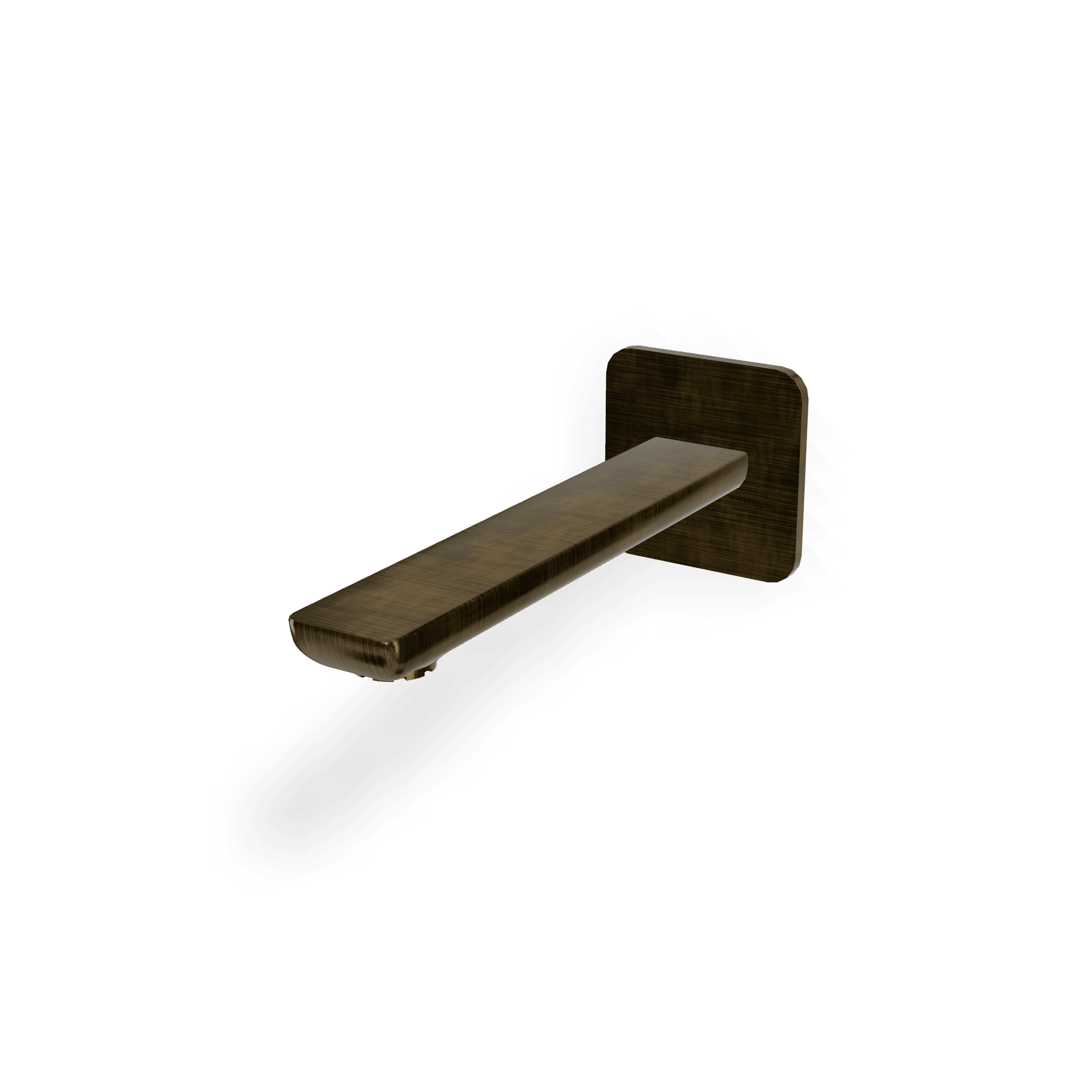 Излив для ванны настенный 183 мм Hask