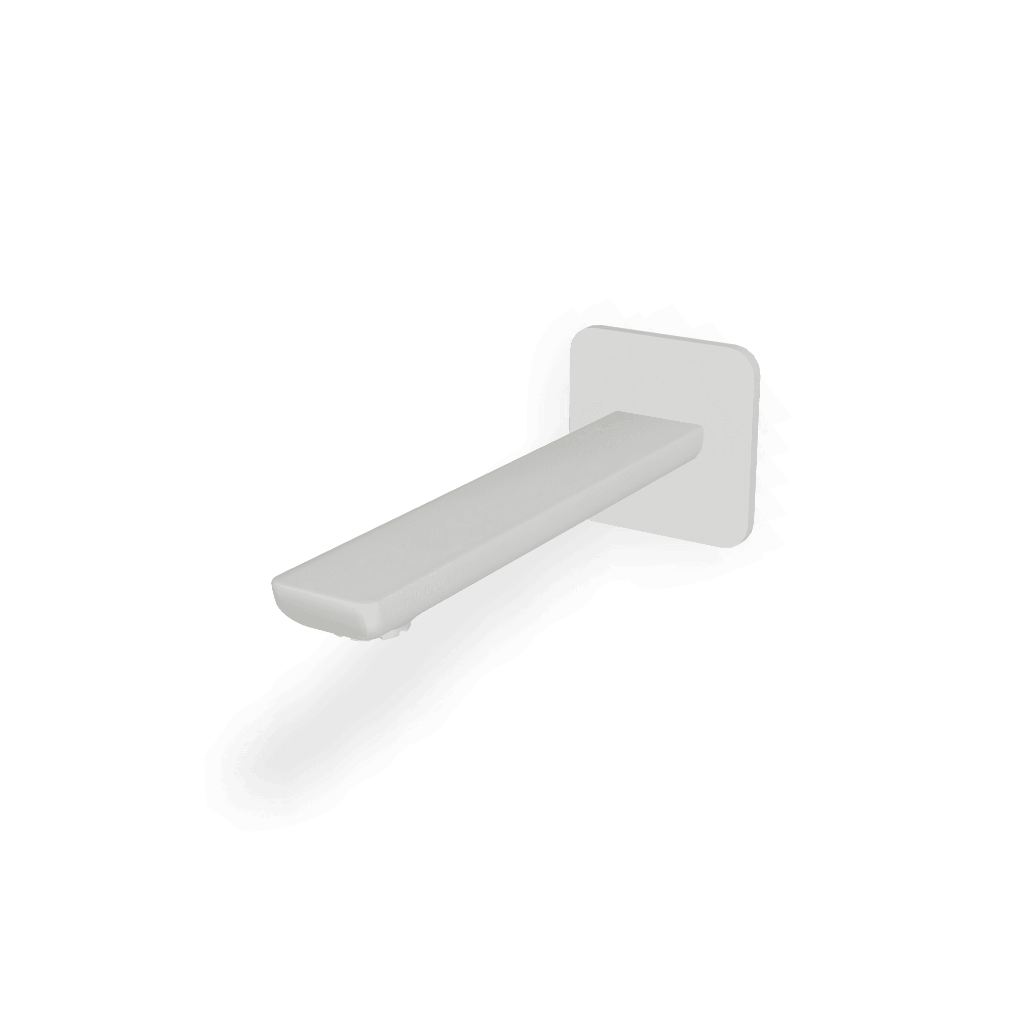 Излив для ванны настенный 183 мм Hask