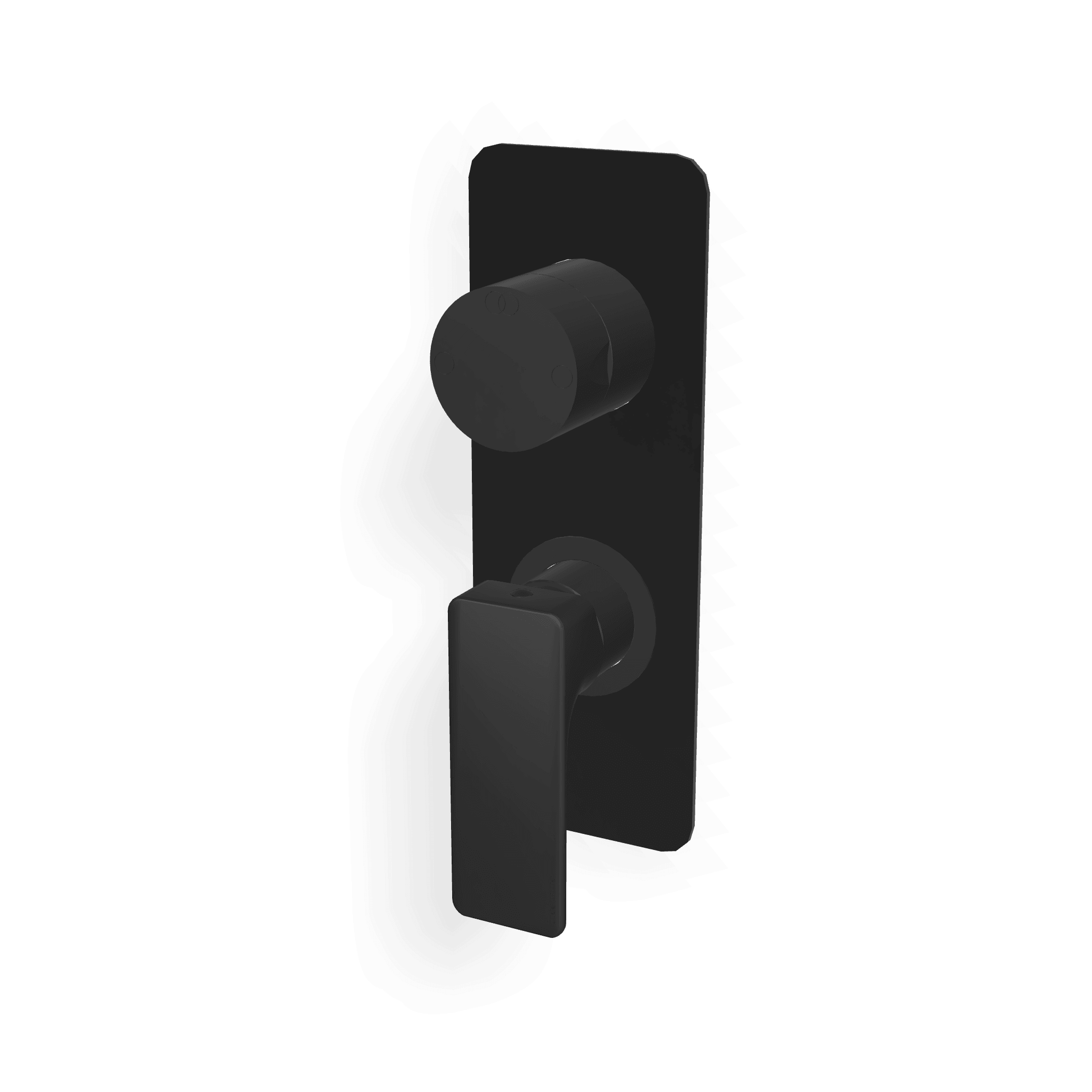 Внешняя часть смесителя для душа на 2 потребителя Hask