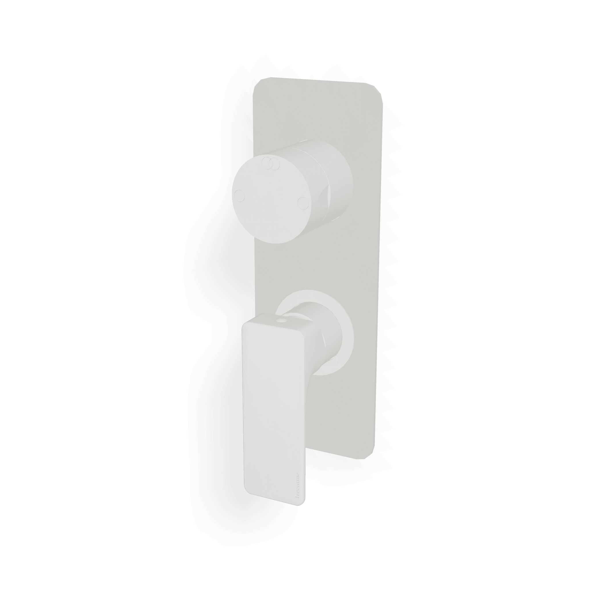 Внешняя часть смесителя для душа на 2 потребителя Hask