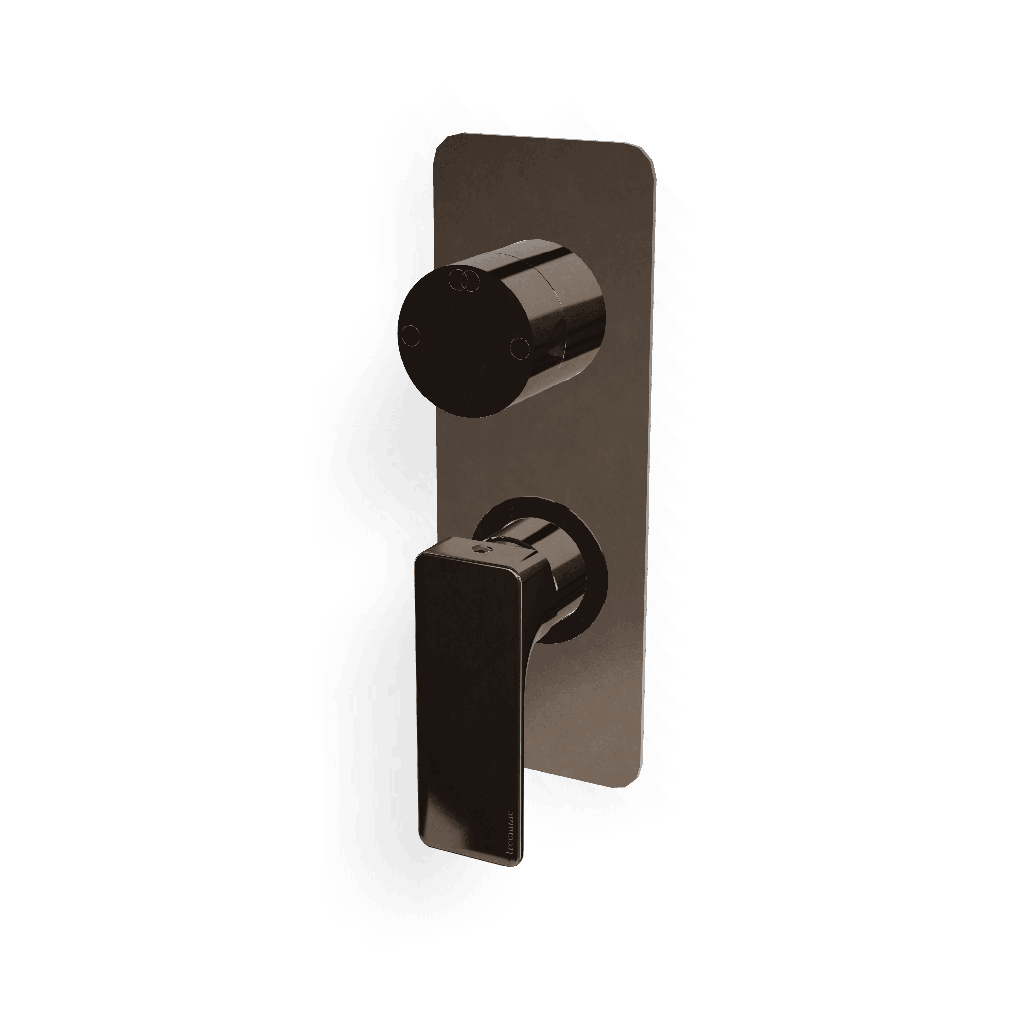 Внешняя часть смесителя для душа на 2 потребителя Hask