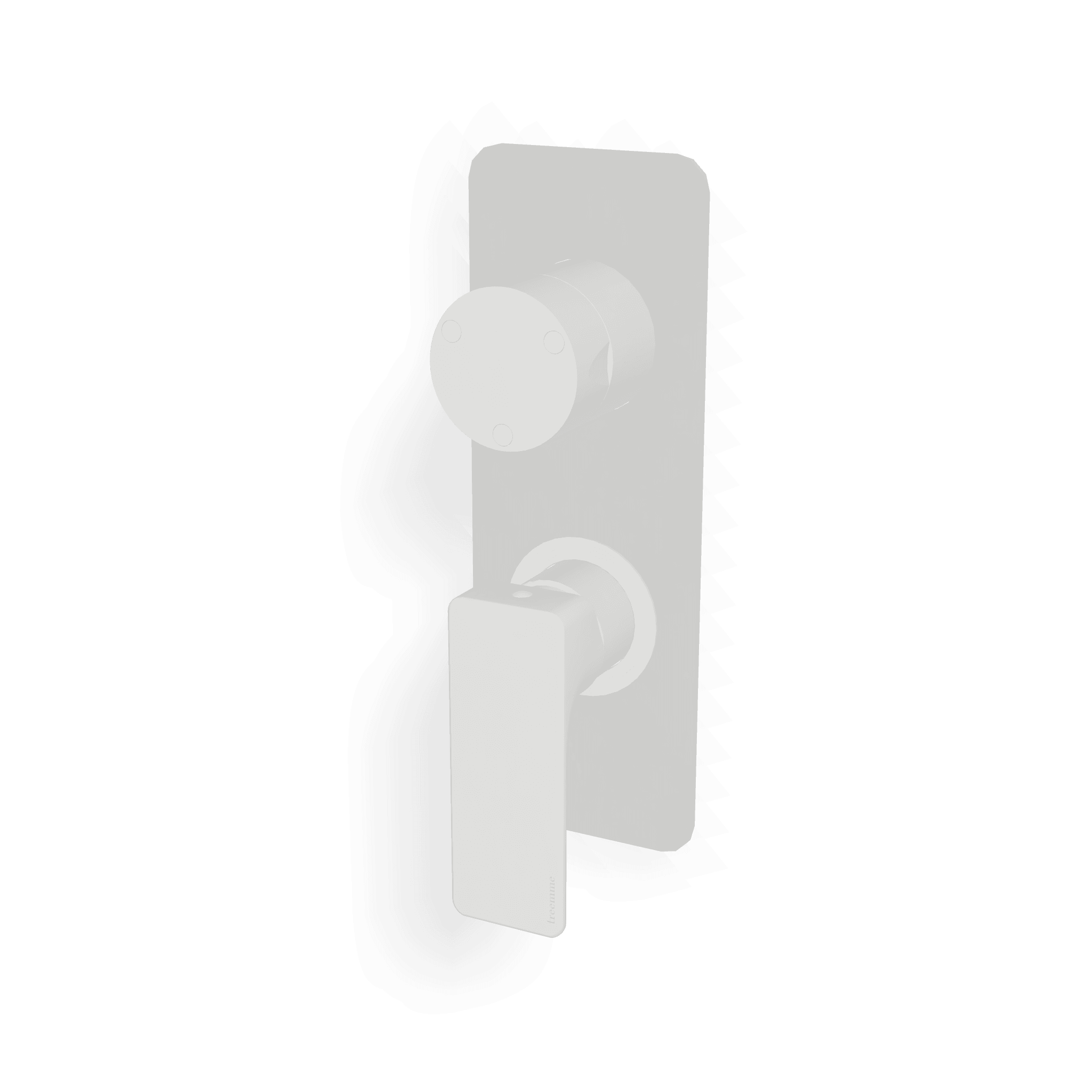 Внешняя часть смесителя для душа на 3 потребителя Hask