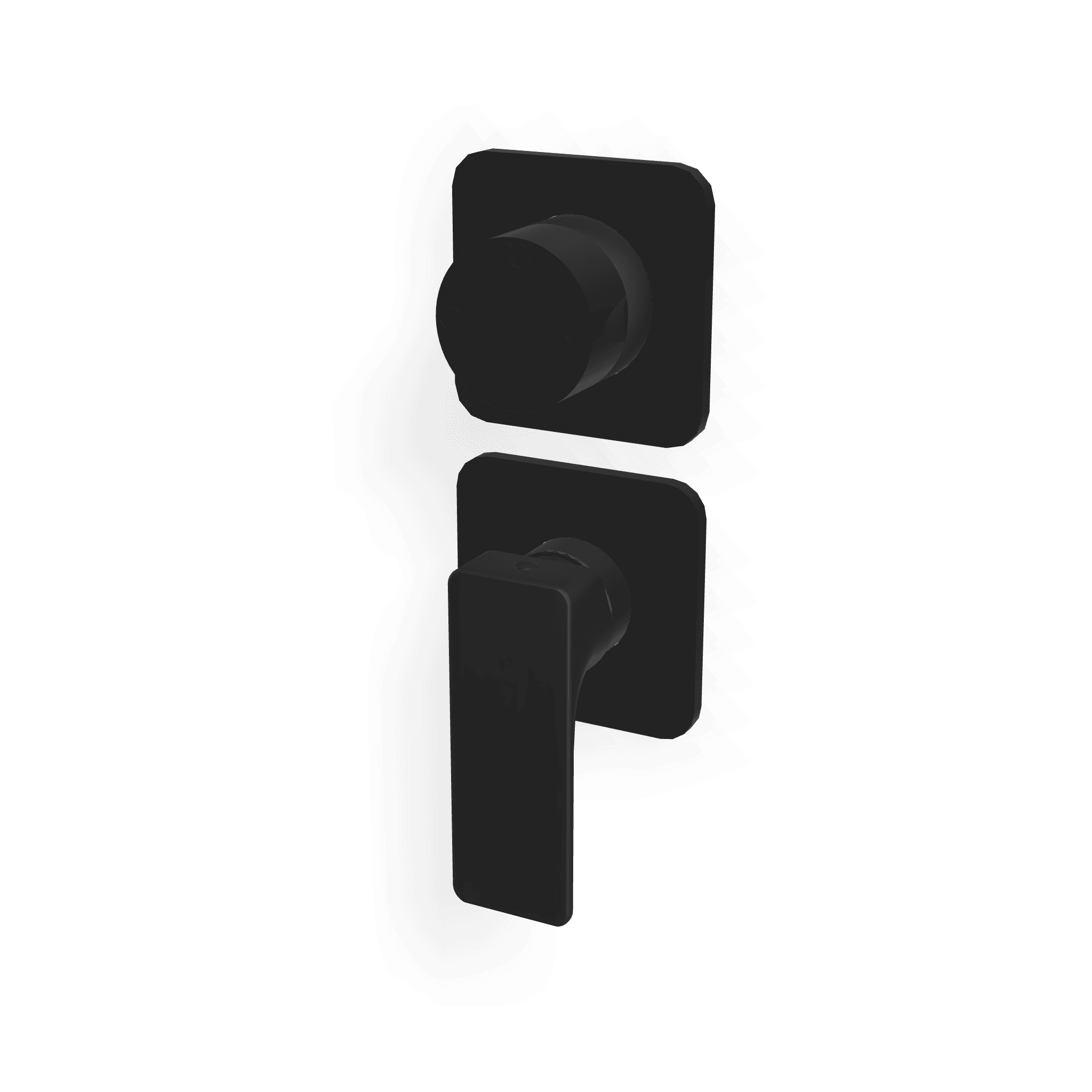 Внешняя часть смесителя для душа на 2 потребителя Hask