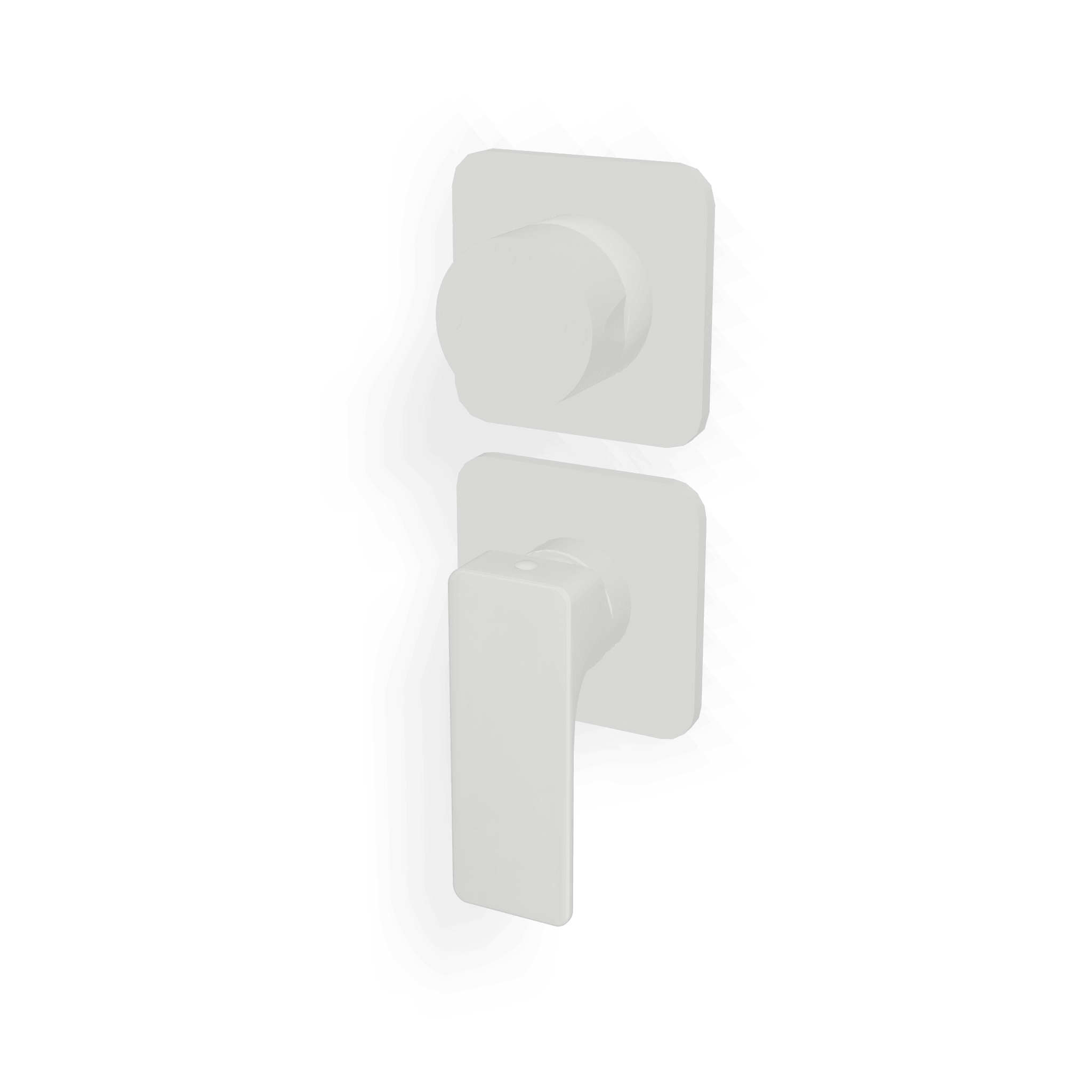 Внешняя часть смесителя для душа на 2 потребителя Hask