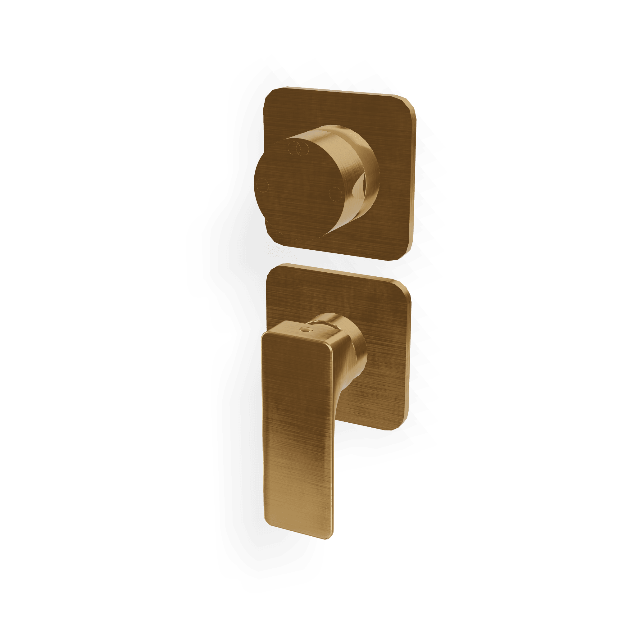 Внешняя часть смесителя для душа на 2 потребителя Hask