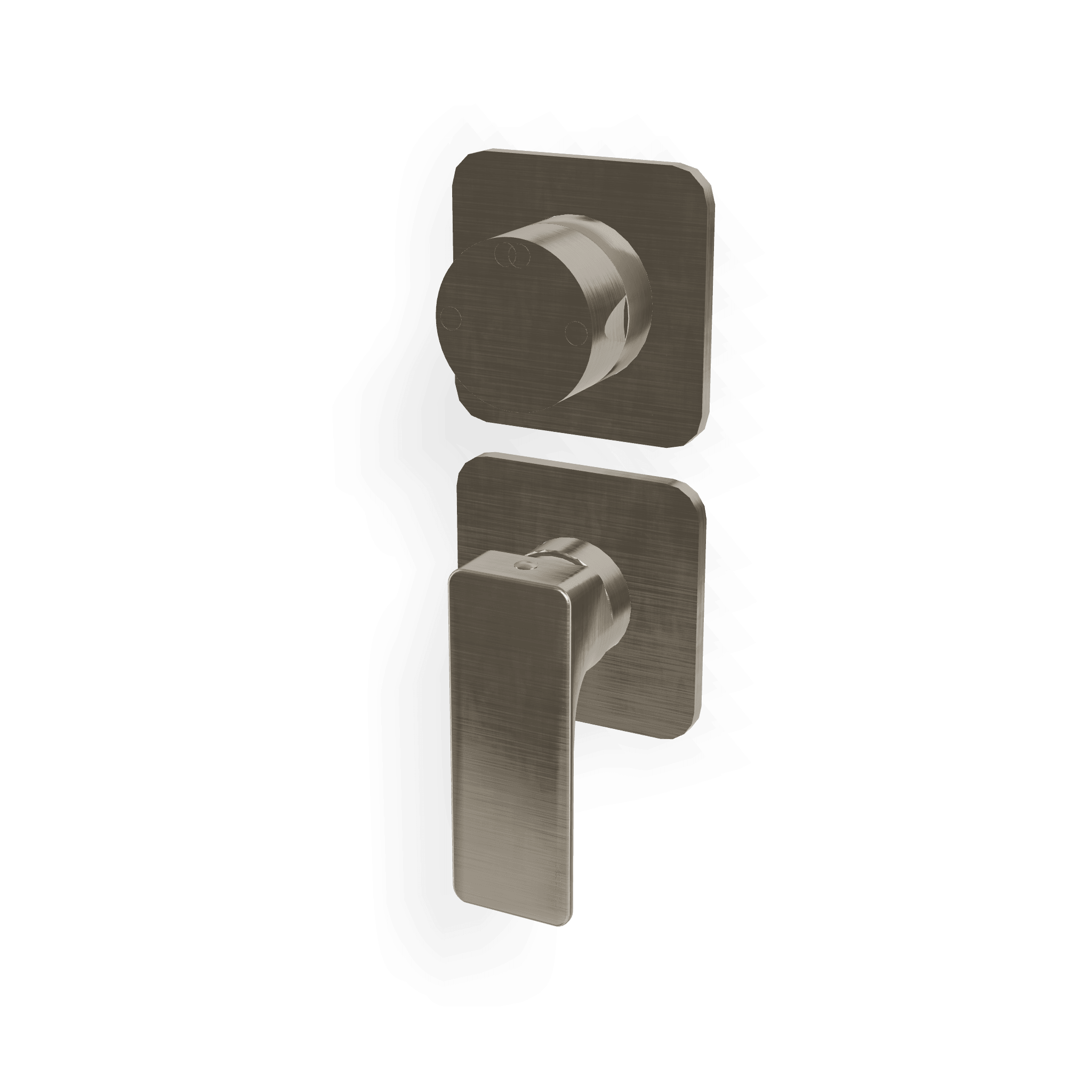 Внешняя часть смесителя для душа на 2 потребителя Hask