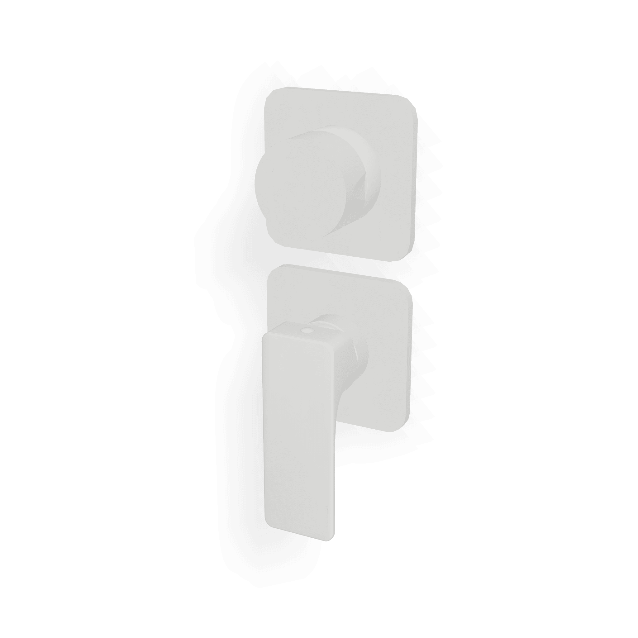 Внешняя часть смесителя для душа на 3 потребителя Hask