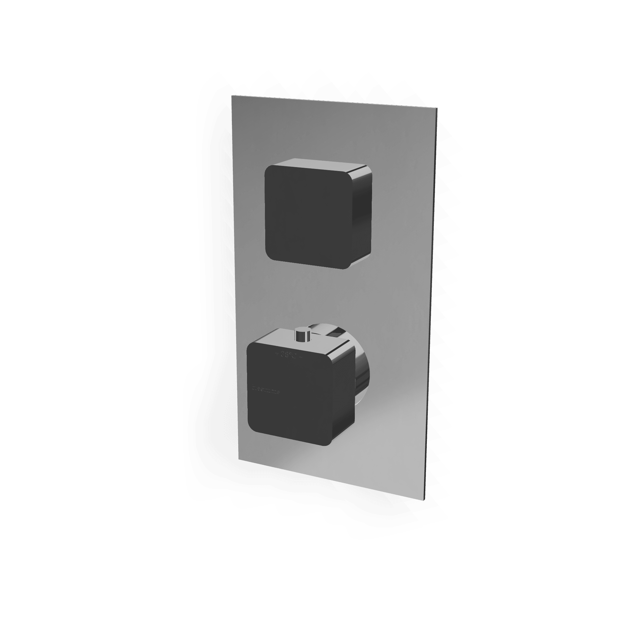 Внешняя часть термостатического смесителя для душа на 1 потребителя Hask