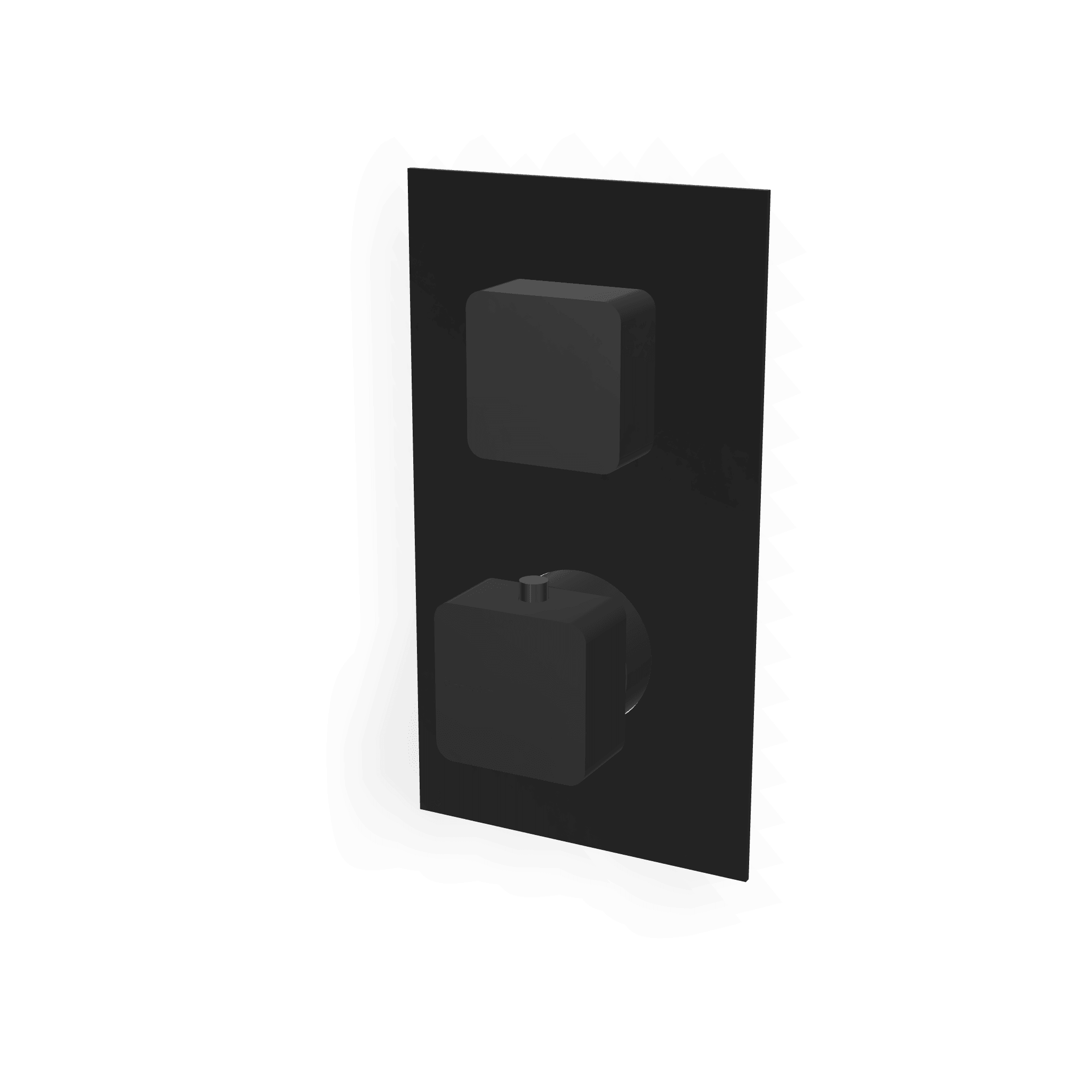 Внешняя часть термостатического смесителя для душа на 1 потребителя Hask