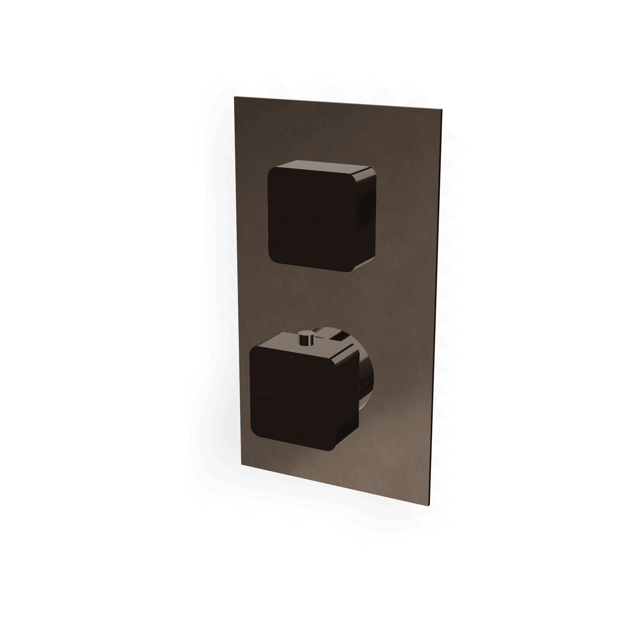 Внешняя часть термостатического смесителя для душа на 1 потребителя Hask