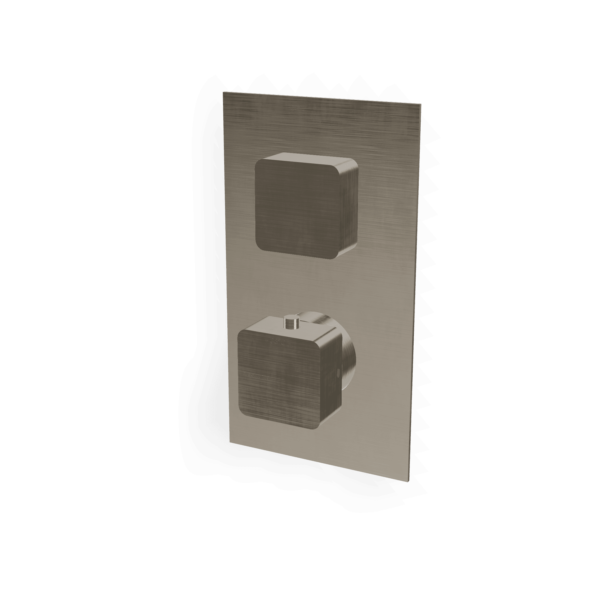 Внешняя часть термостатического смесителя для душа на 1 потребителя Hask