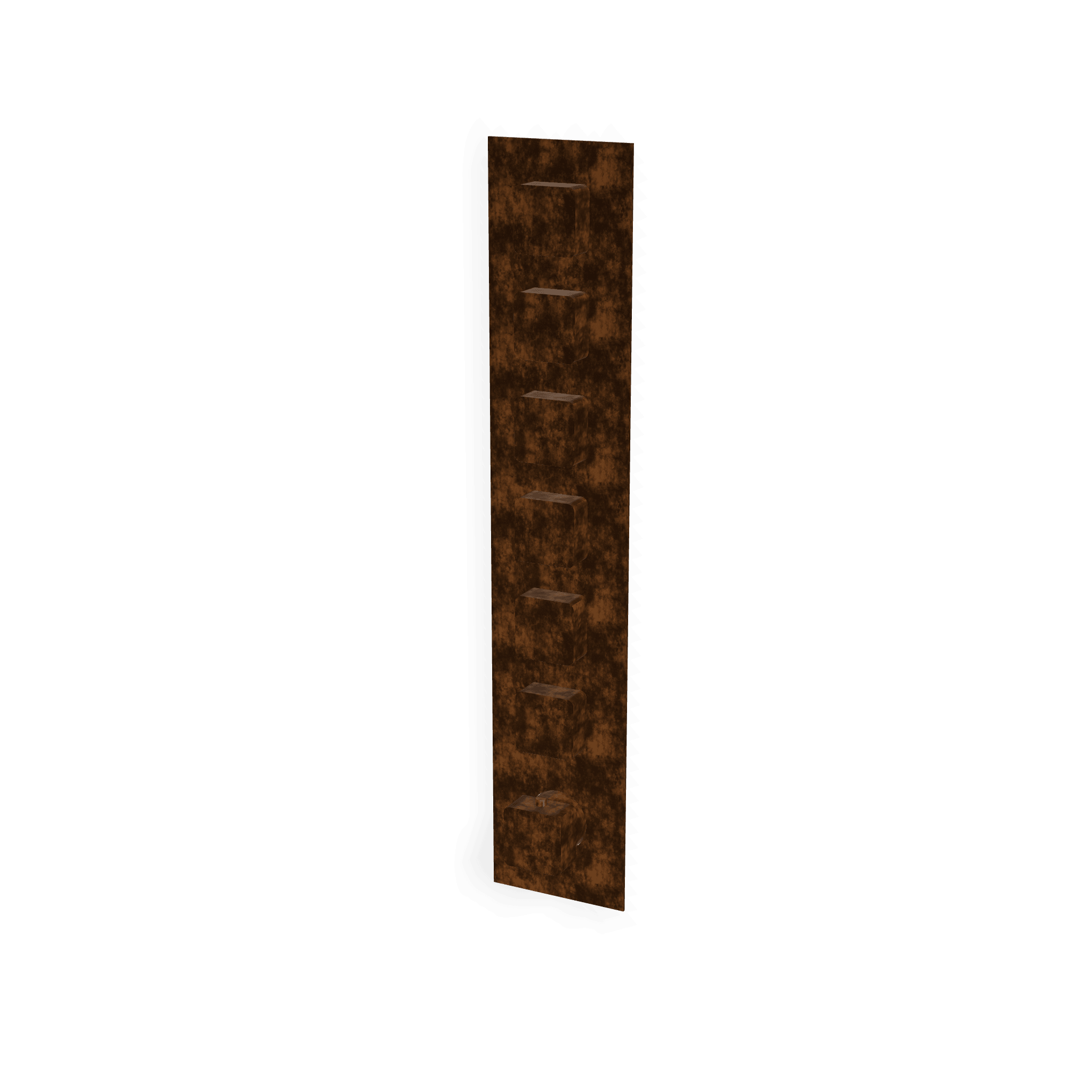 Внешняя часть термостатического смесителя для душа на 6 потребителей Hask