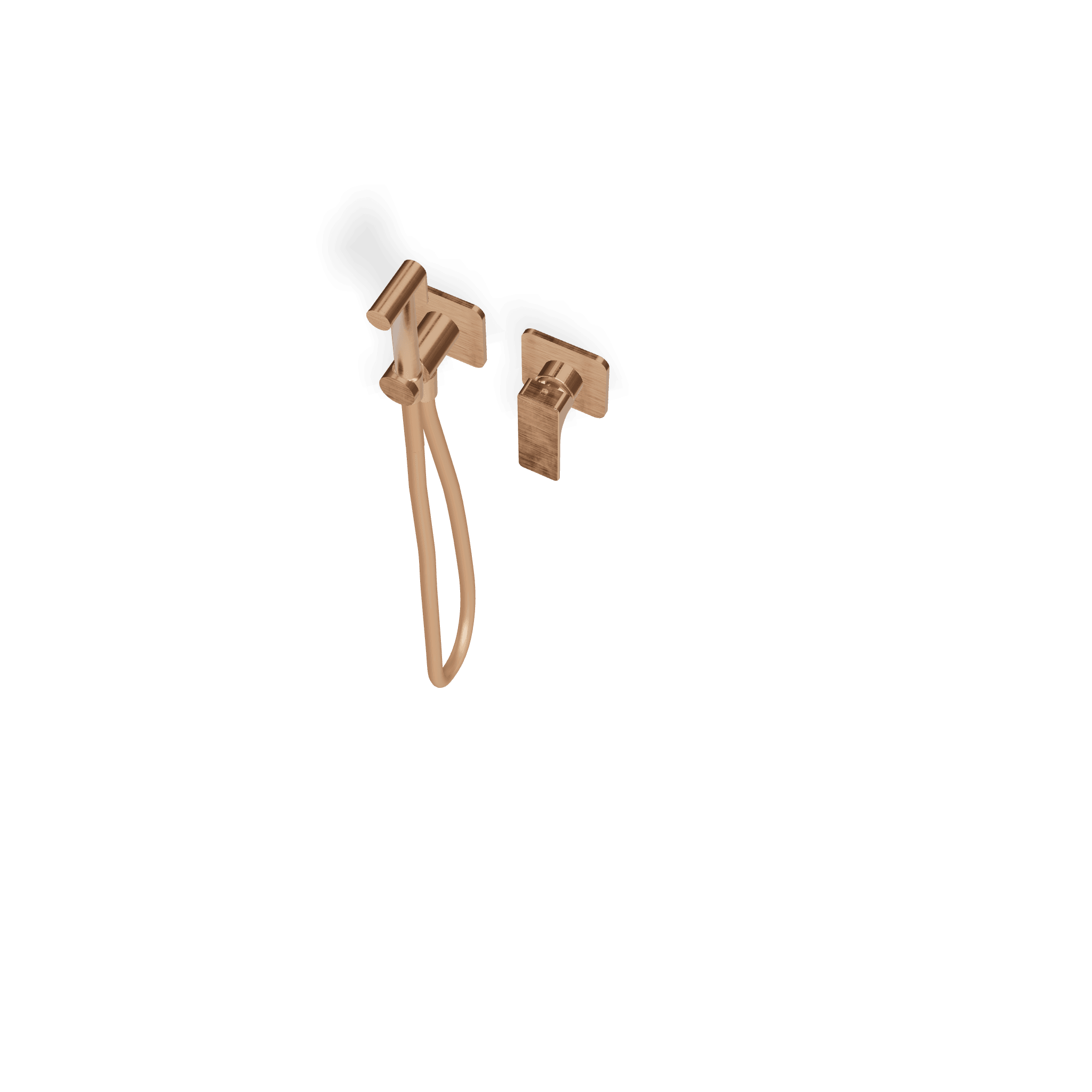 Внешняя часть смесителя с гигиеническим душем Hask