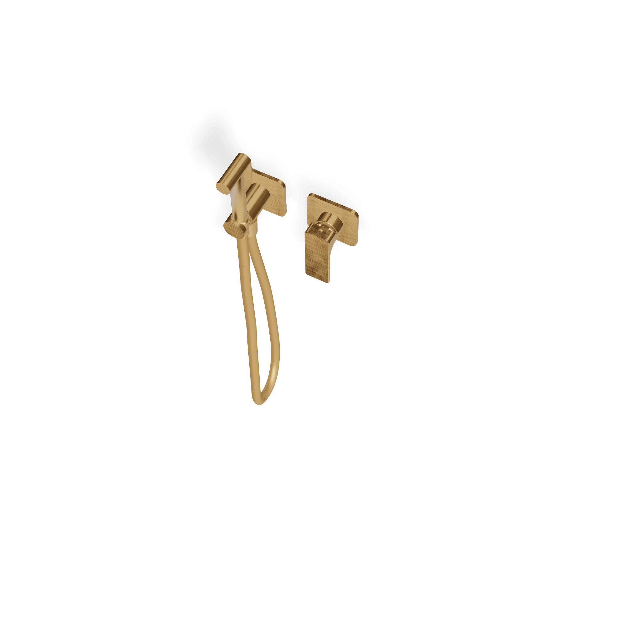 Внешняя часть смесителя с гигиеническим душем Hask