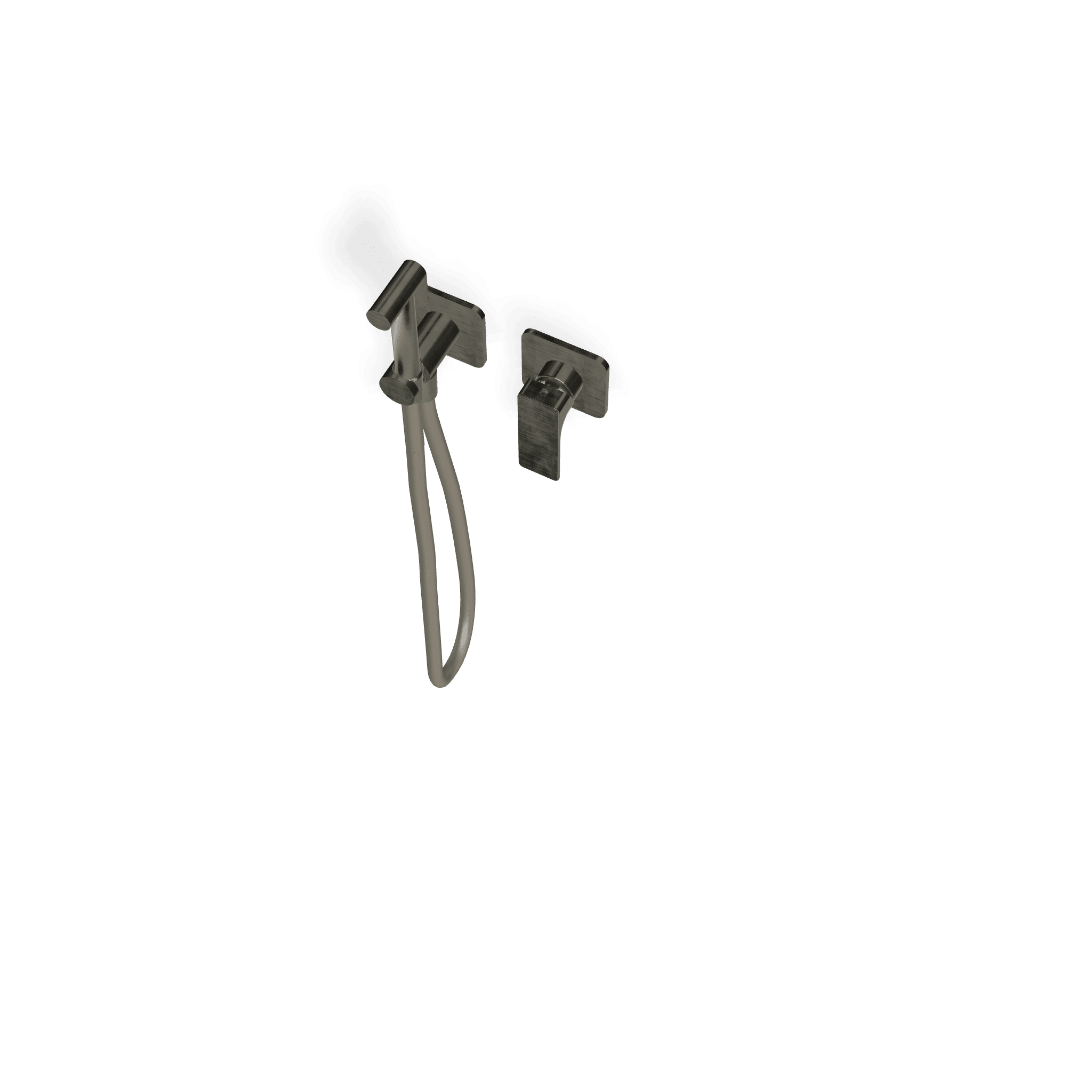 Внешняя часть смесителя с гигиеническим душем Hask