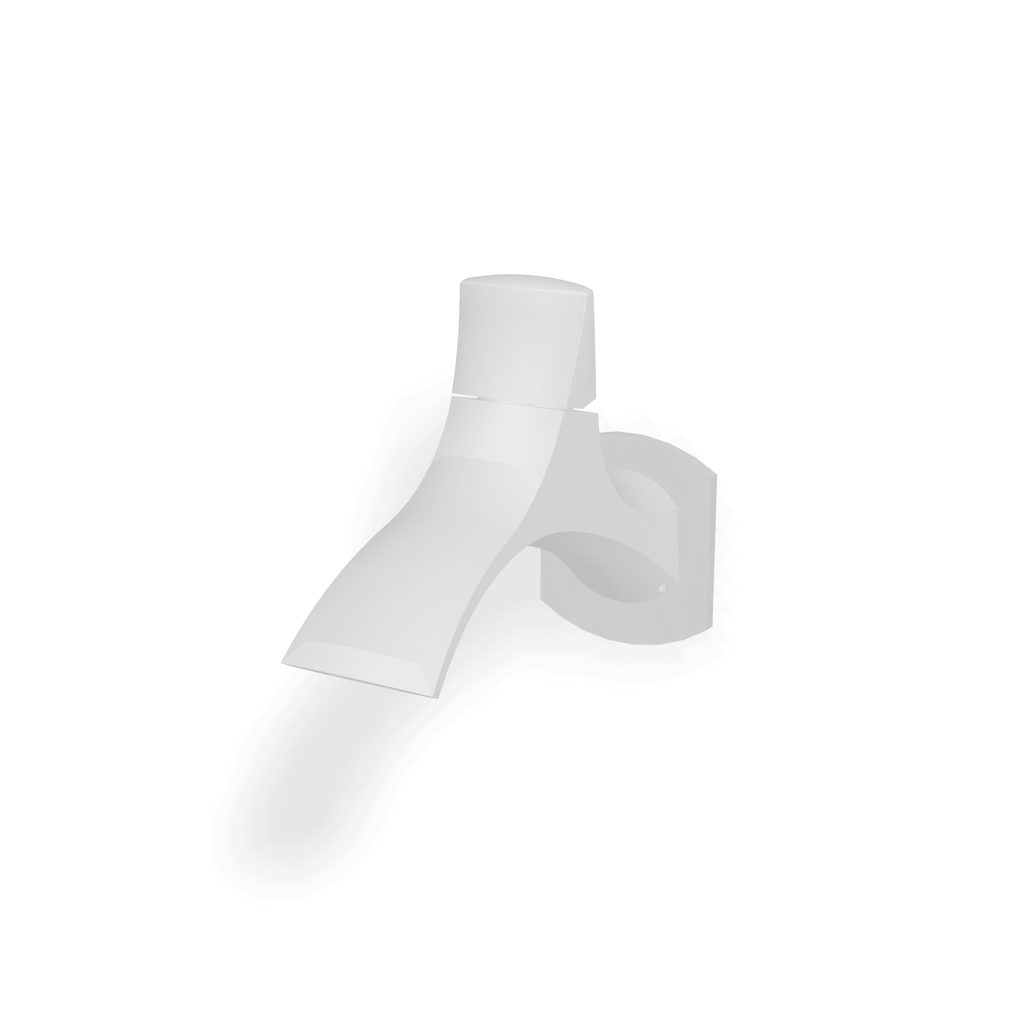 Внешняя часть смесителя для раковины из стены на 3 отверстия 173 мм Hedo