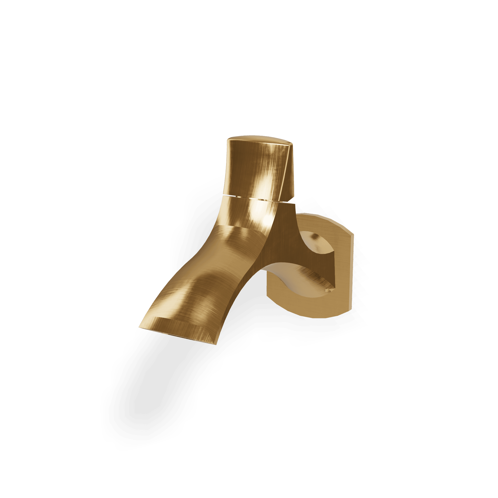 Внешняя часть смесителя для раковины из стены на 3 отверстия 173 мм Hedo