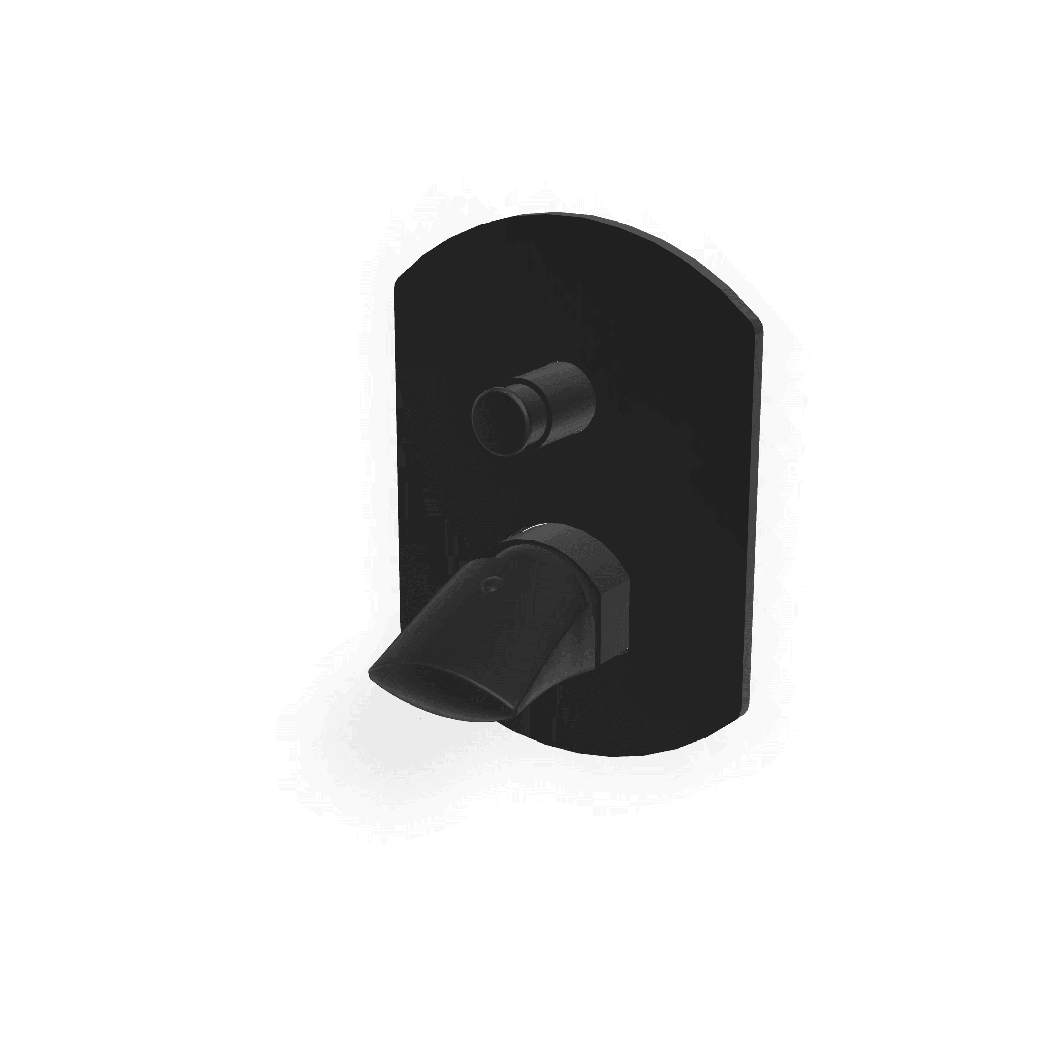 Внешняя часть смесителя для ванны/душа с переключателем Hedo