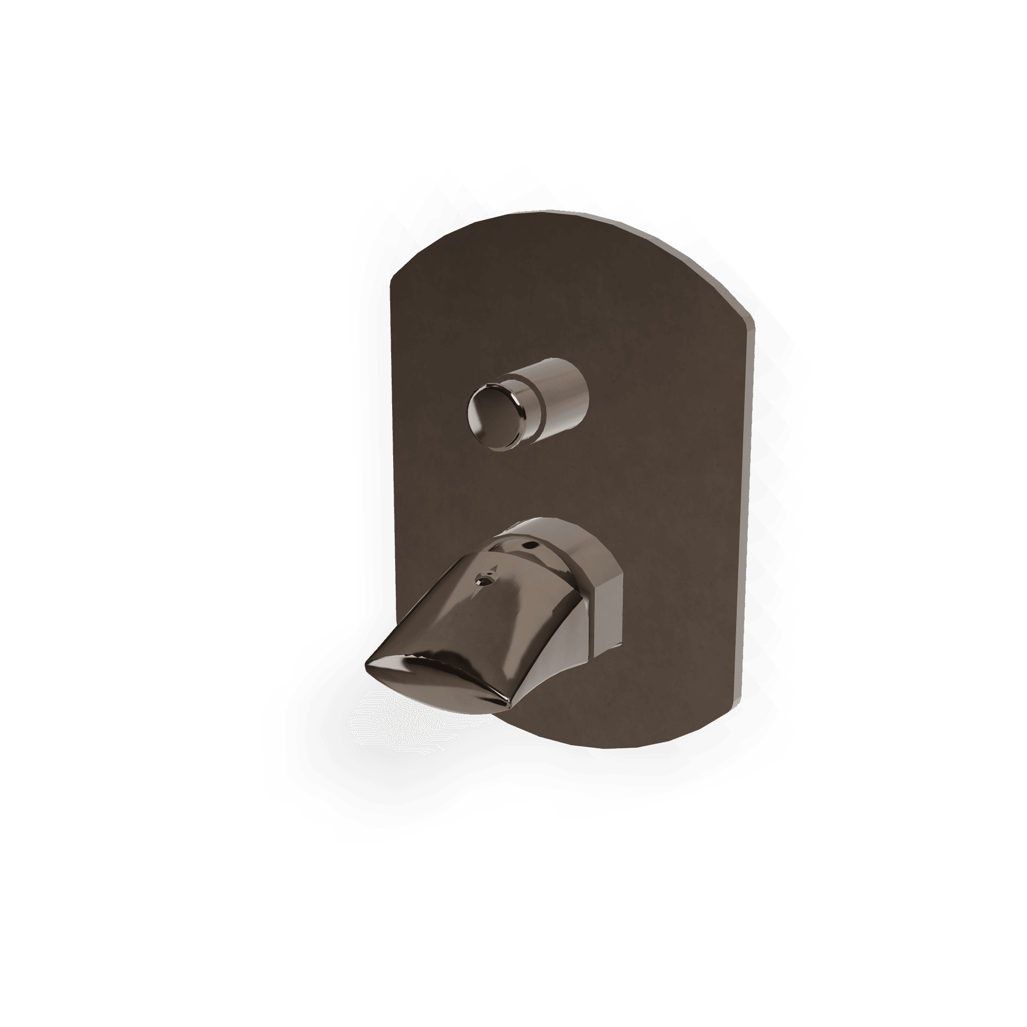 Внешняя часть смесителя для ванны/душа с переключателем Hedo