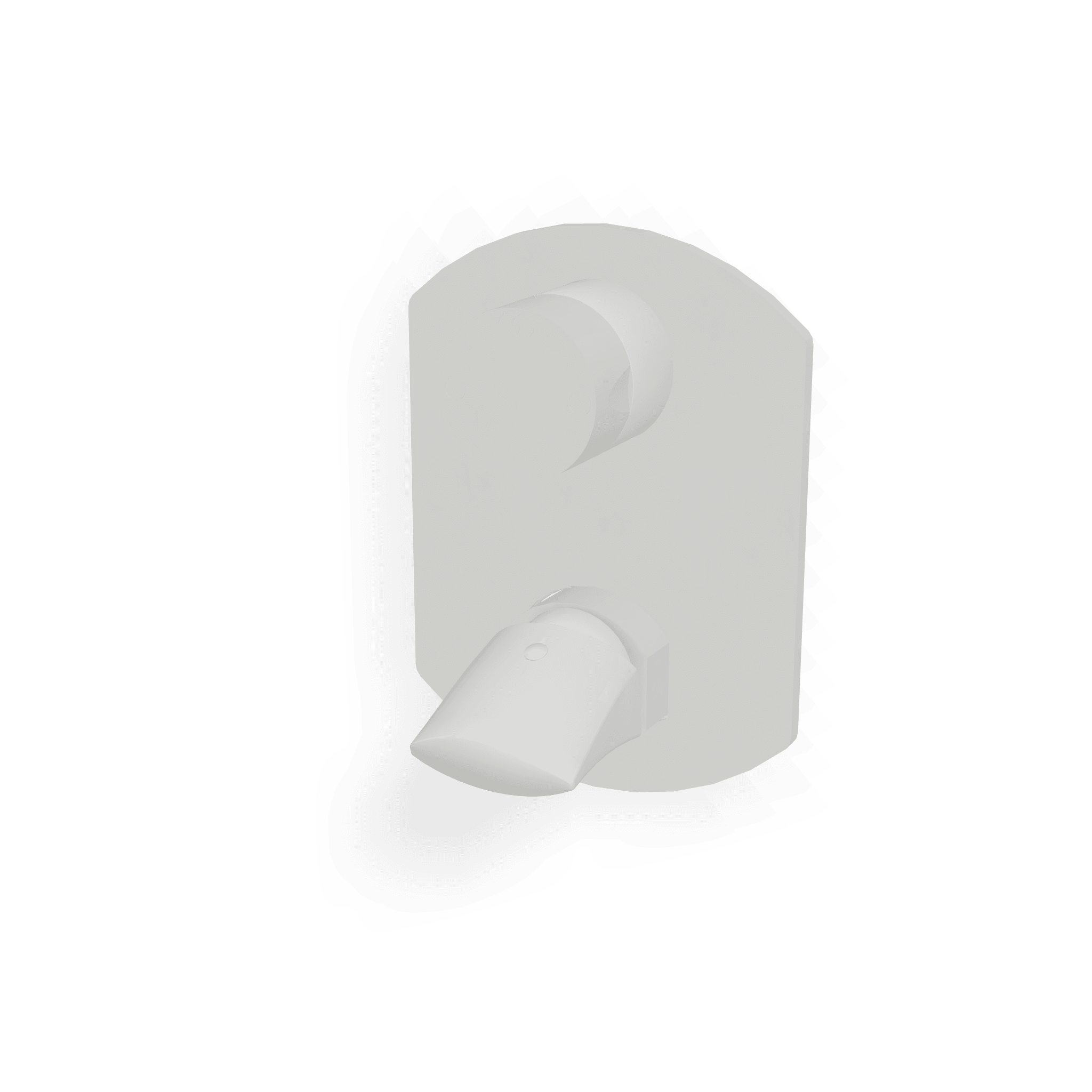 Внешняя часть смесителя для душа на 2 потребителя Hedo