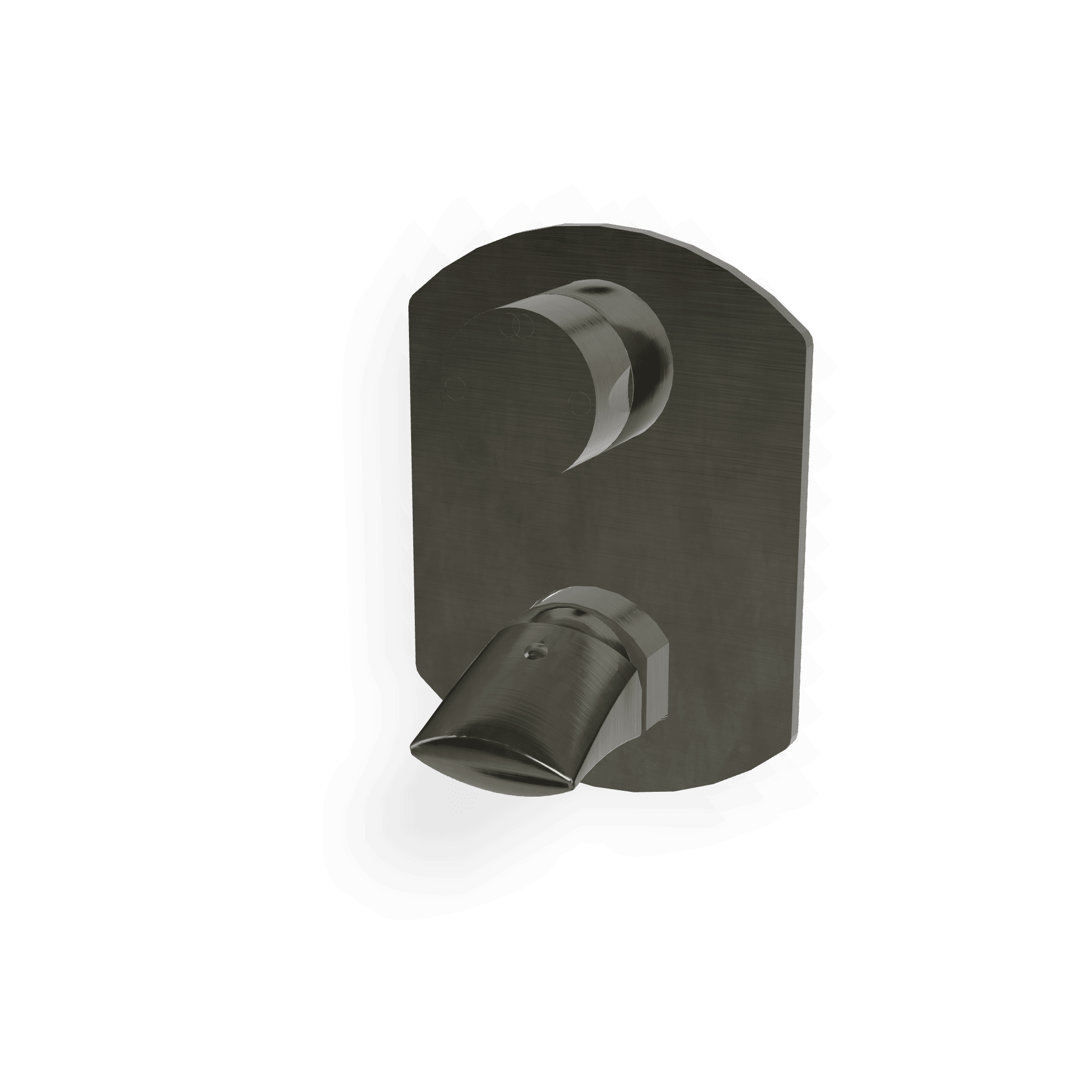 Внешняя часть смесителя для душа на 2 потребителя Hedo