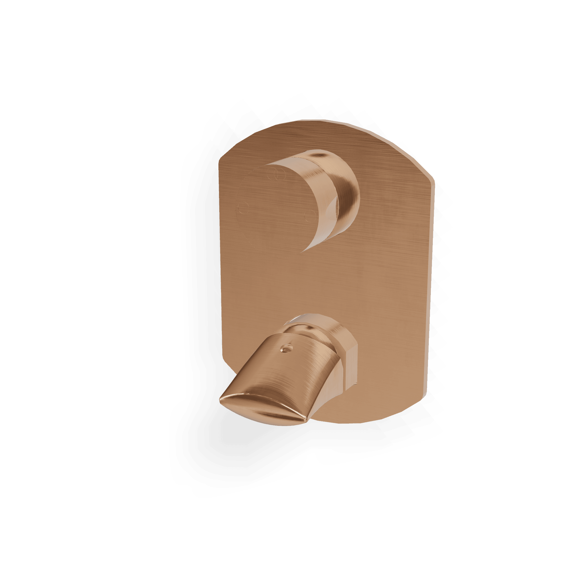 Внешняя часть смесителя для душа на 2 потребителя Hedo