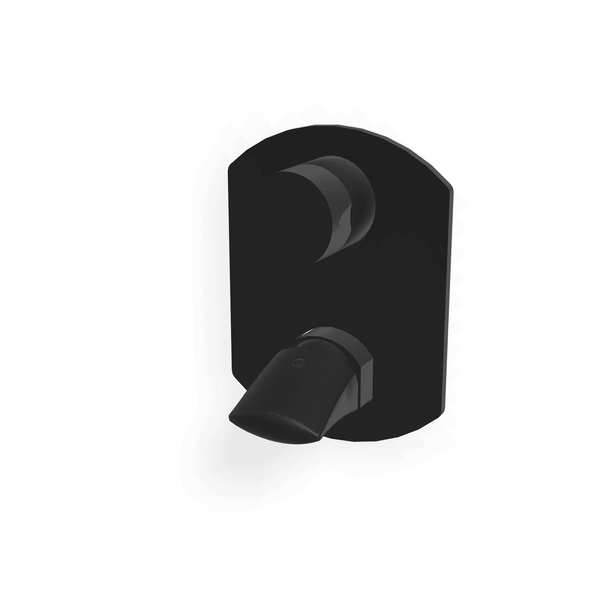 Внешняя часть смесителя для душа на 3 потребителя Hedo