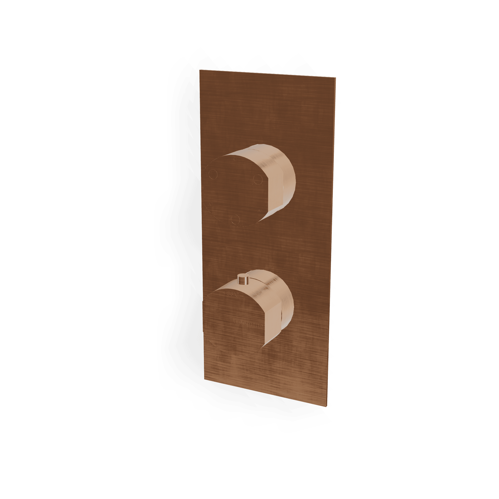 Внешняя часть термостатического смесителя на 3 потребителя Hedo