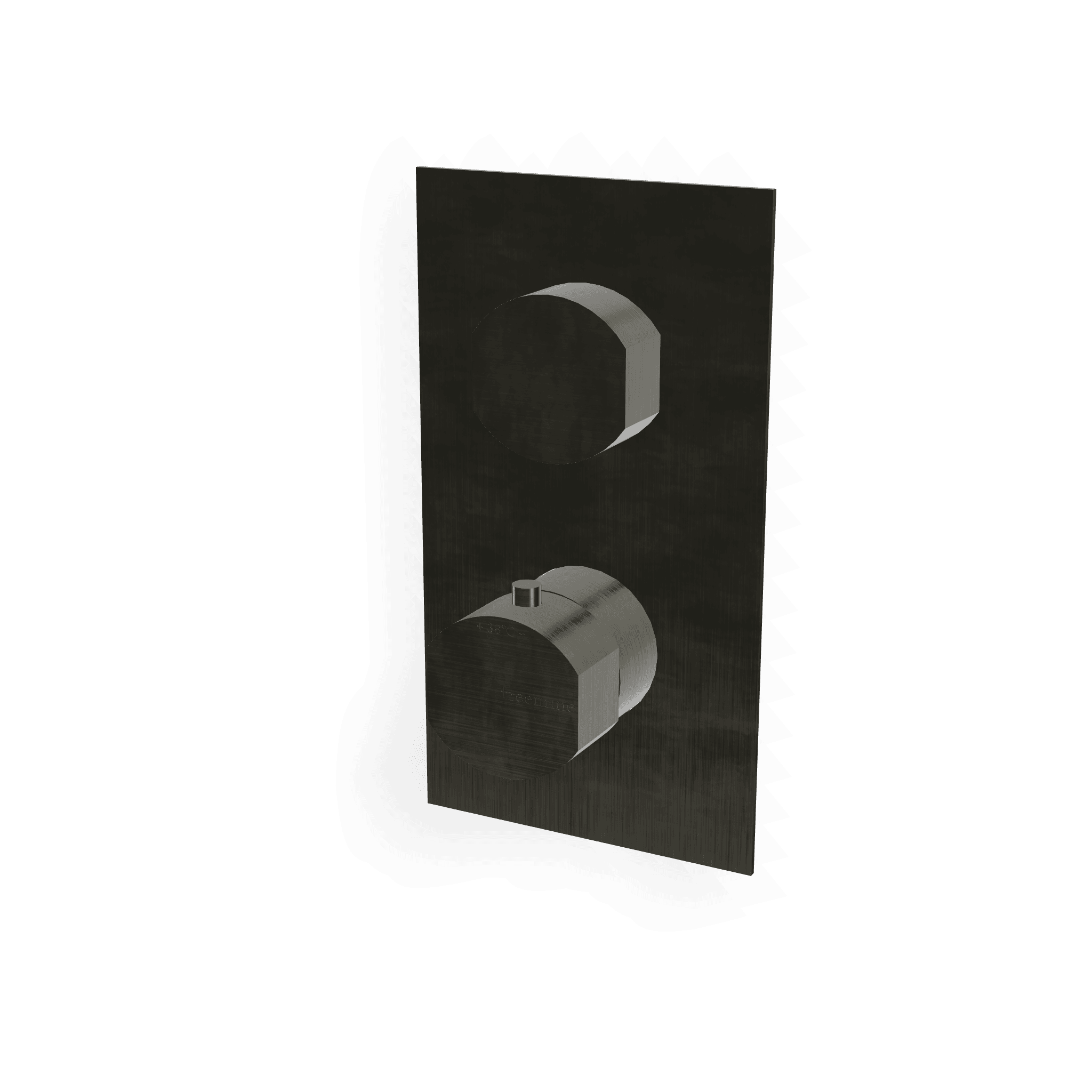 Внешняя часть термостатического смесителя для душа на 1 потребителя Hedo