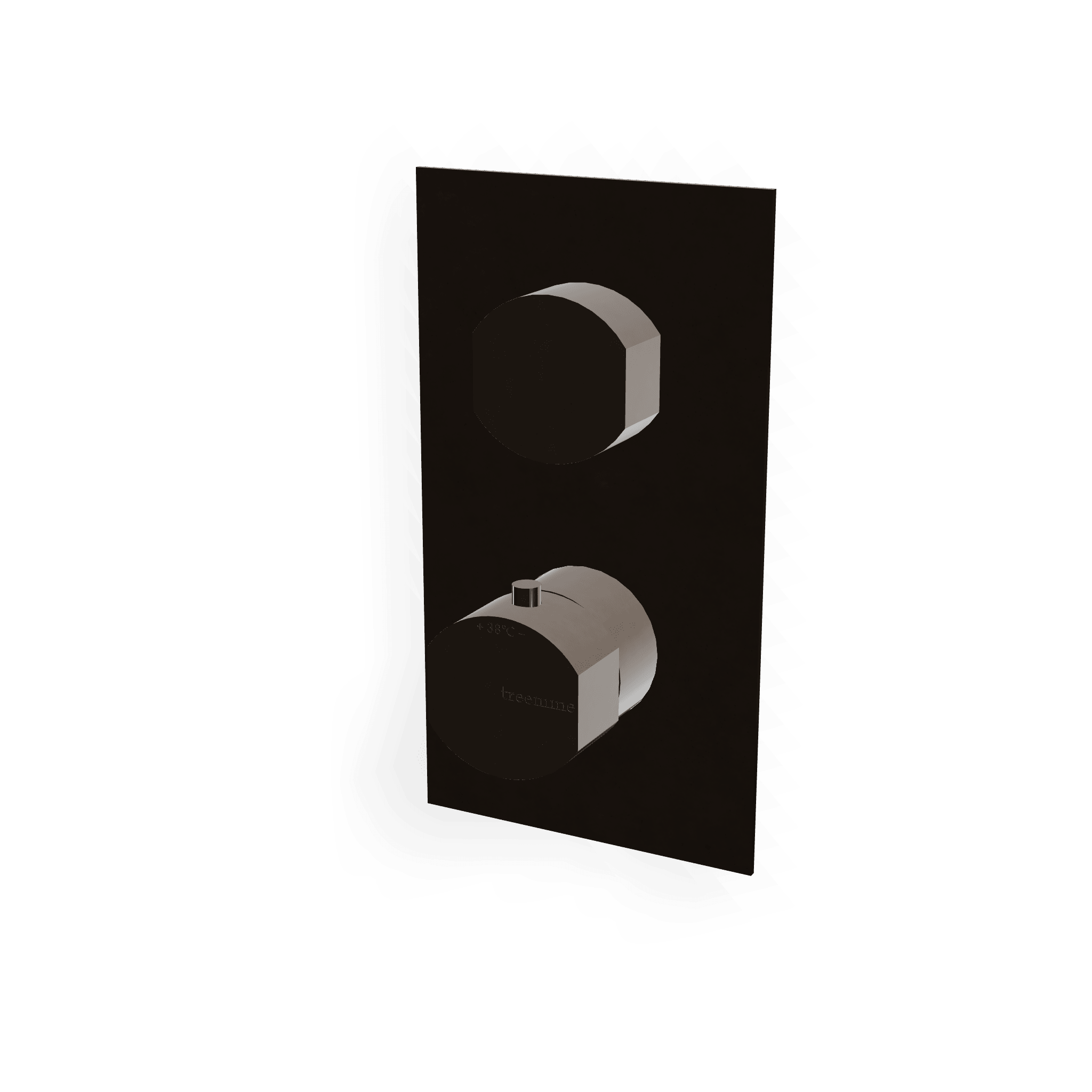 Внешняя часть термостатического смесителя для душа на 1 потребителя Hedo