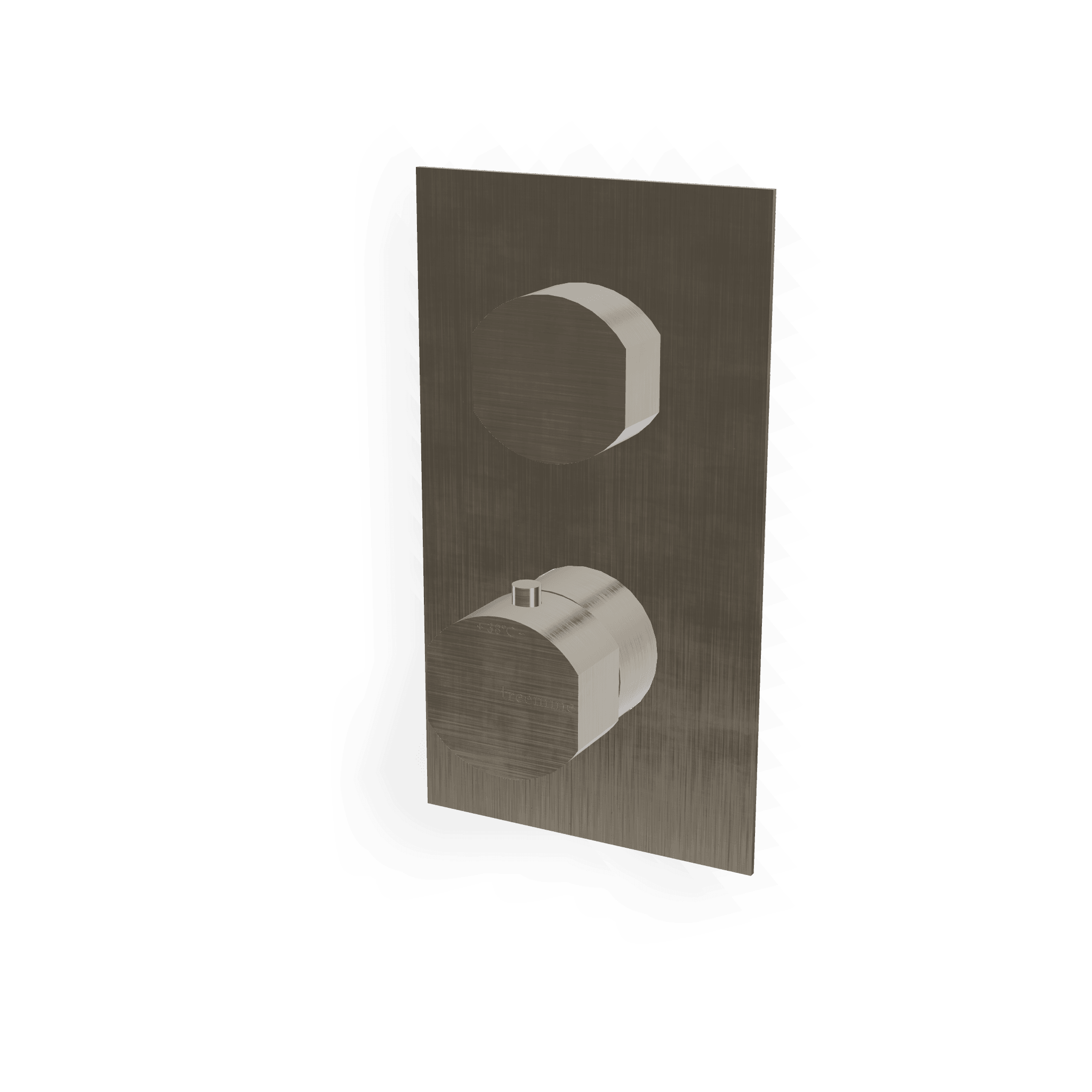 Внешняя часть термостатического смесителя для душа на 1 потребителя Hedo